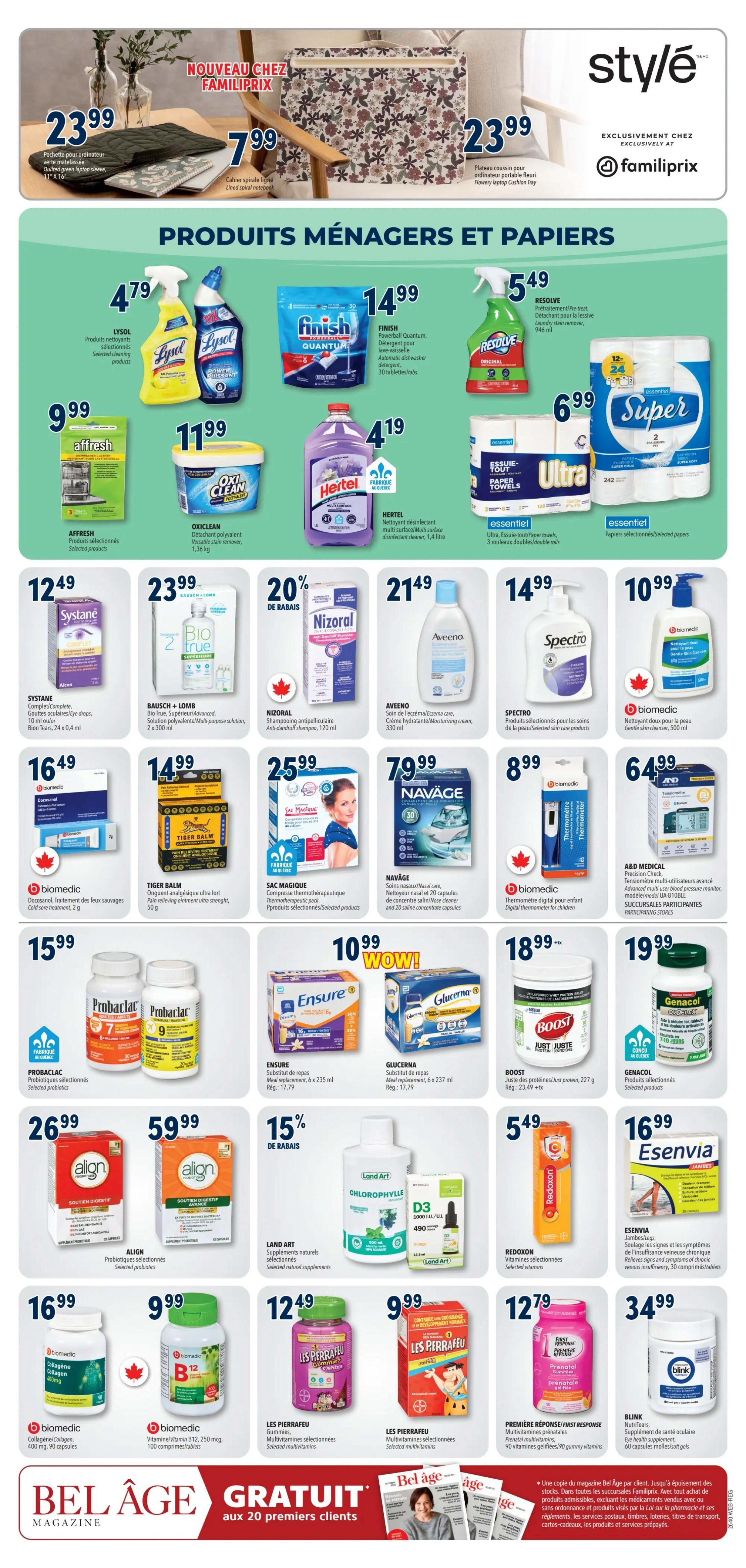 Familiprix Flyer October 1 to 7