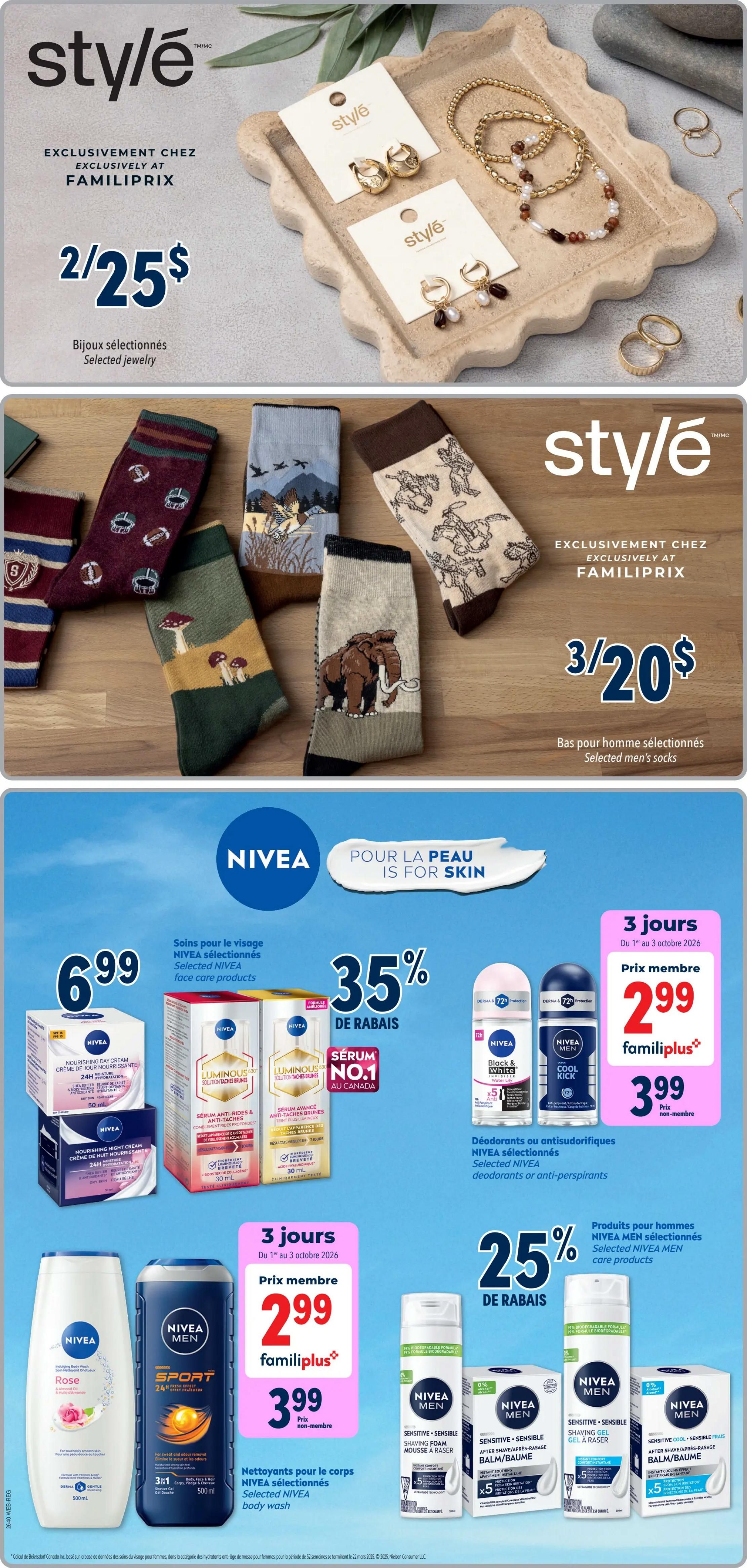 Familiprix Flyer October 1 to 7