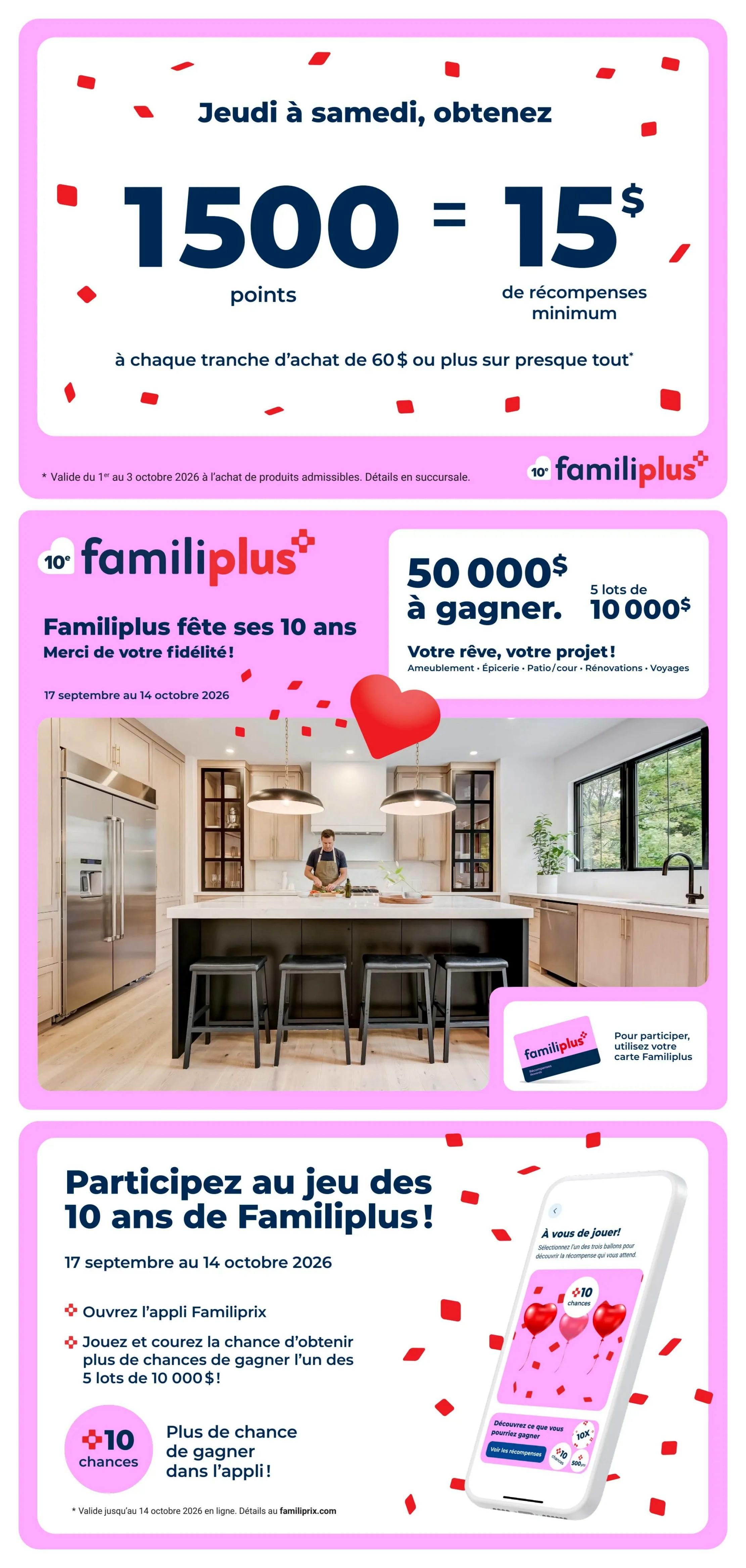 Familiprix Extra Flyer October 1 to 7