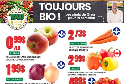 Marches Tau Produce Flyer September 28 to October 4