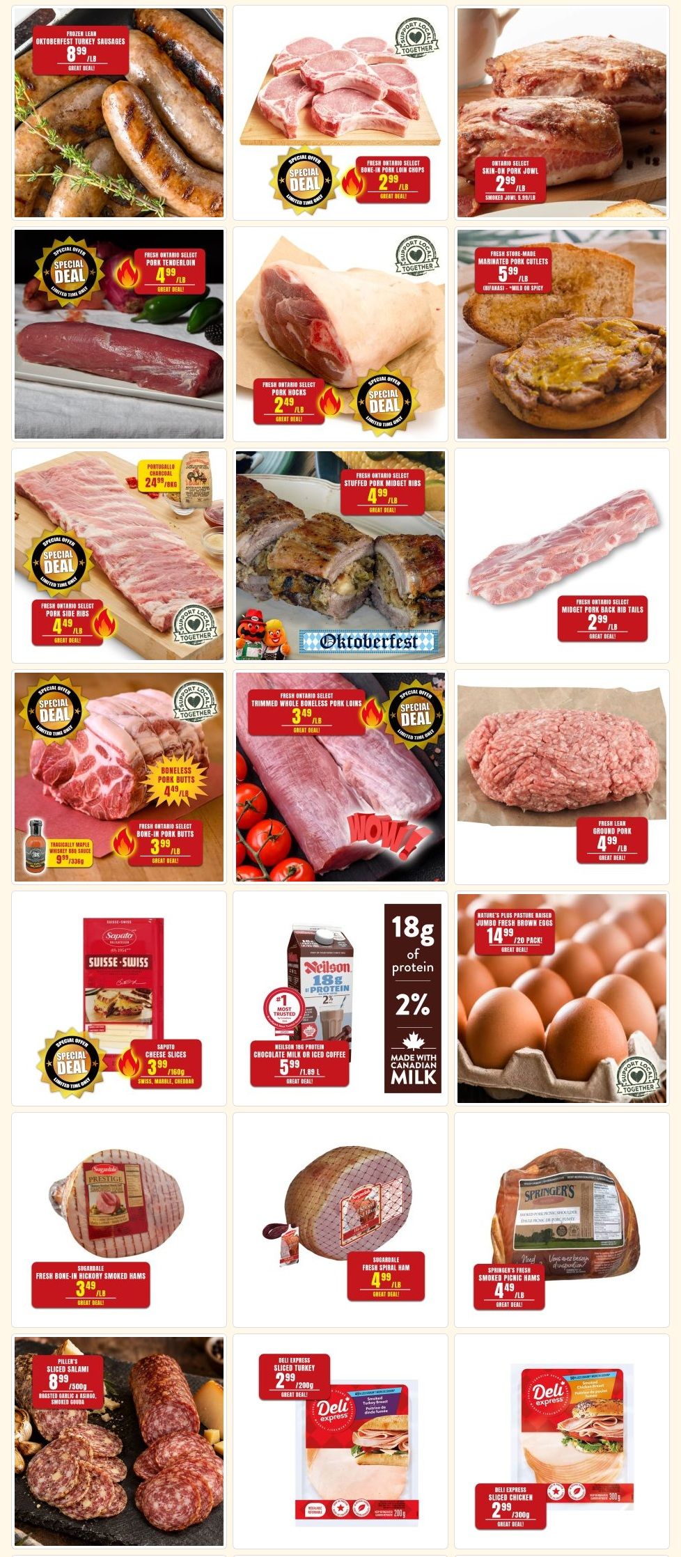 Robert's Quality Fresh Meats Flyer September 28 to October 5