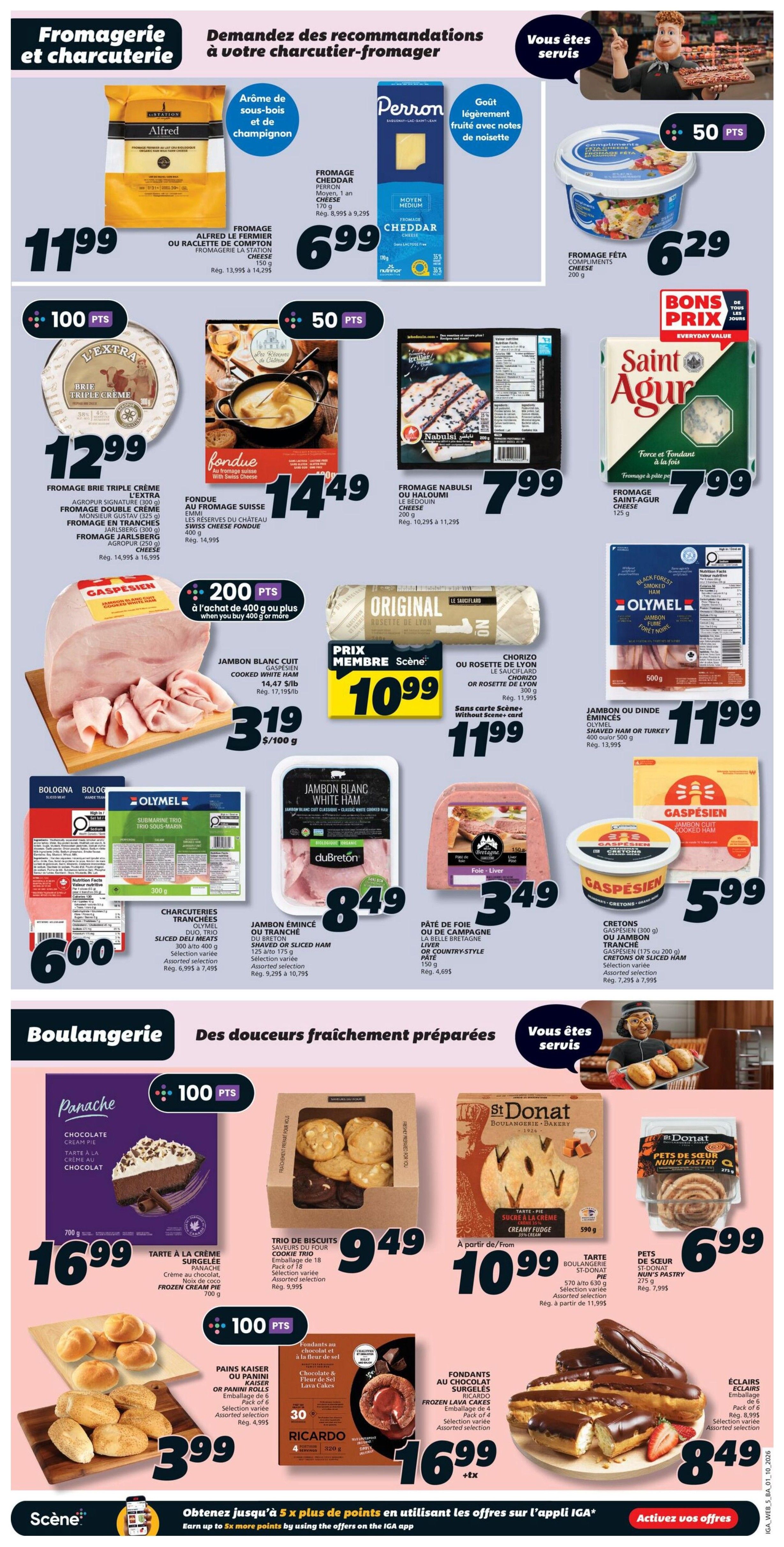 IGA (NB) Flyer October 1 to 7