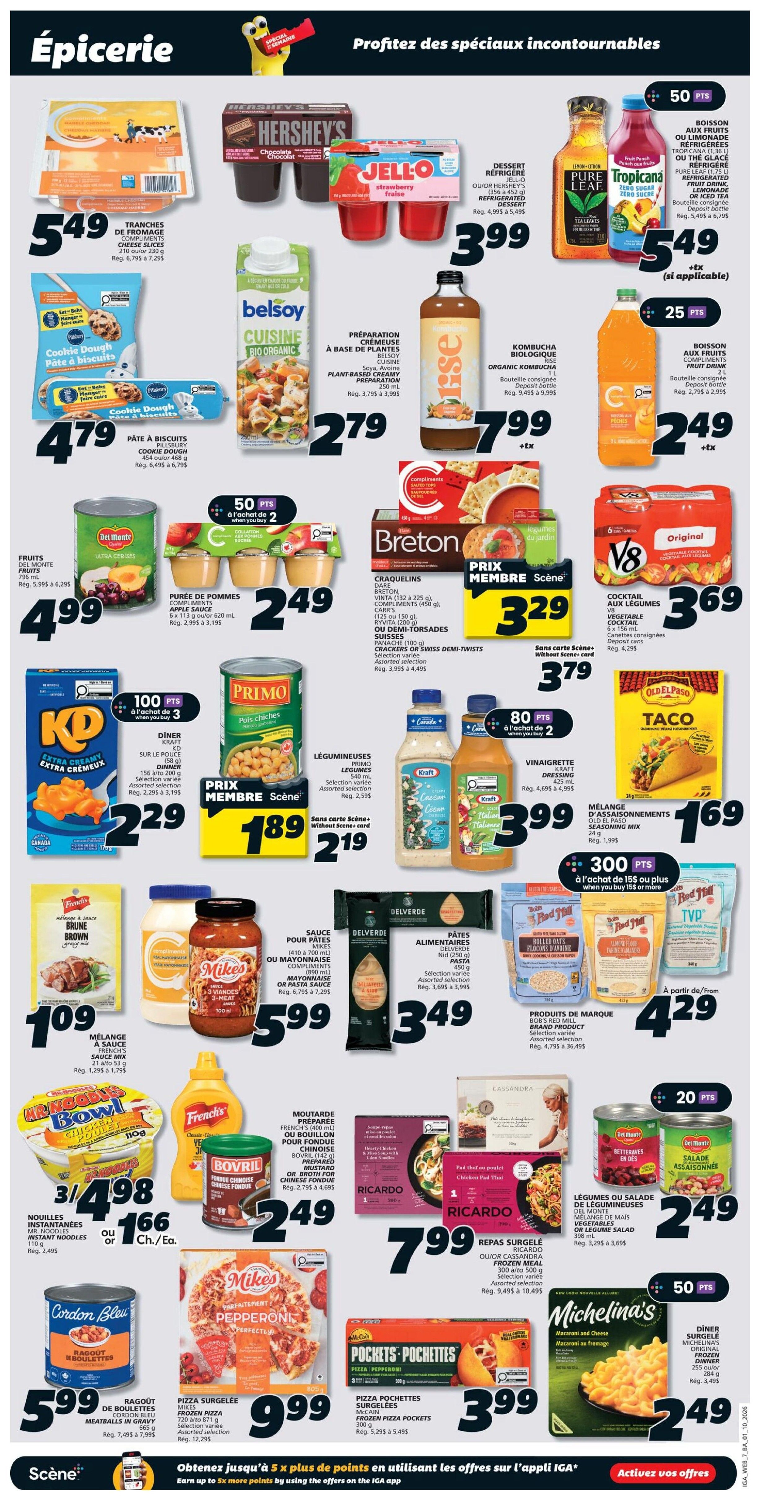 IGA (NB) Flyer October 1 to 7