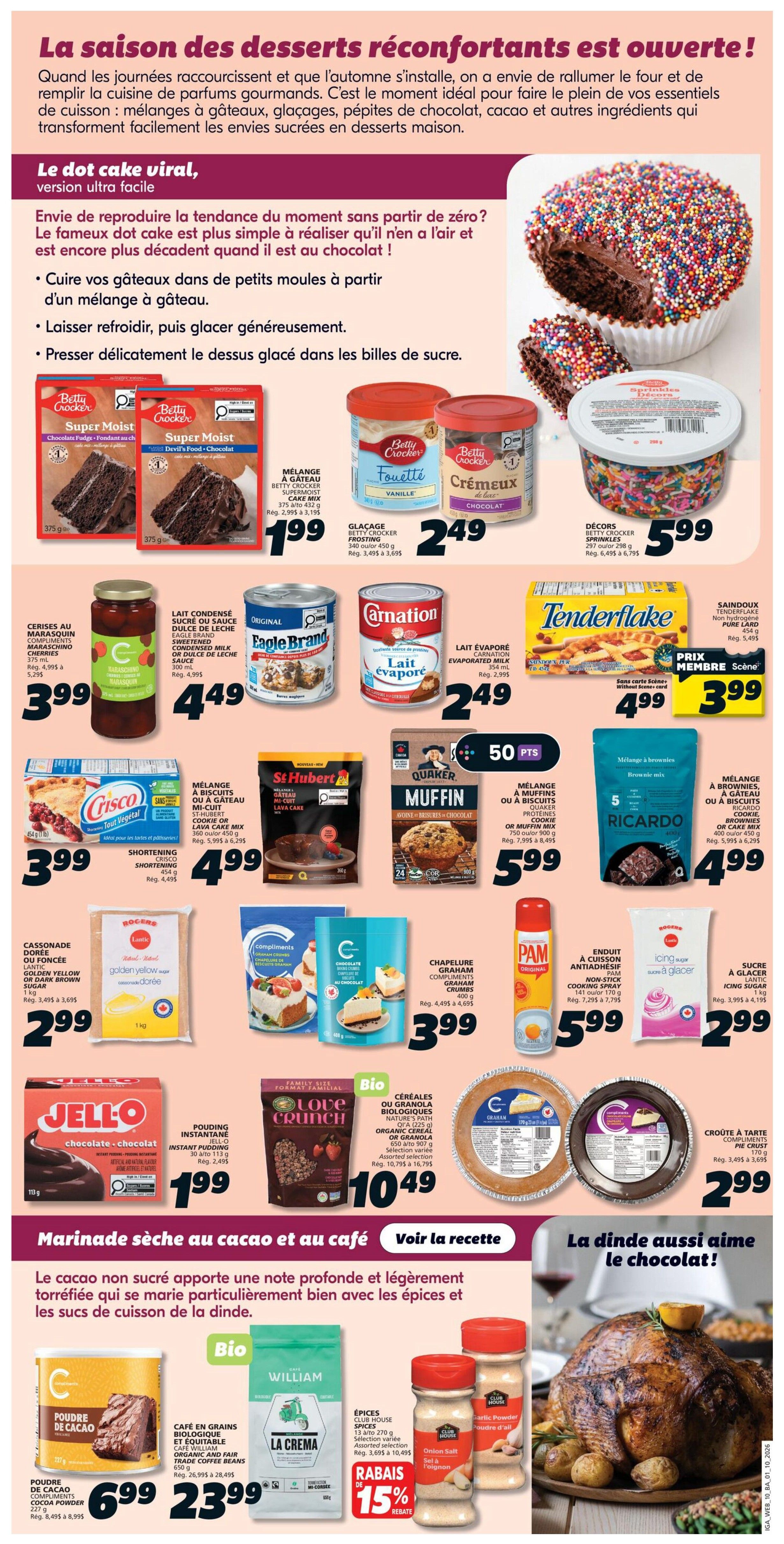 IGA (NB) Flyer October 1 to 7