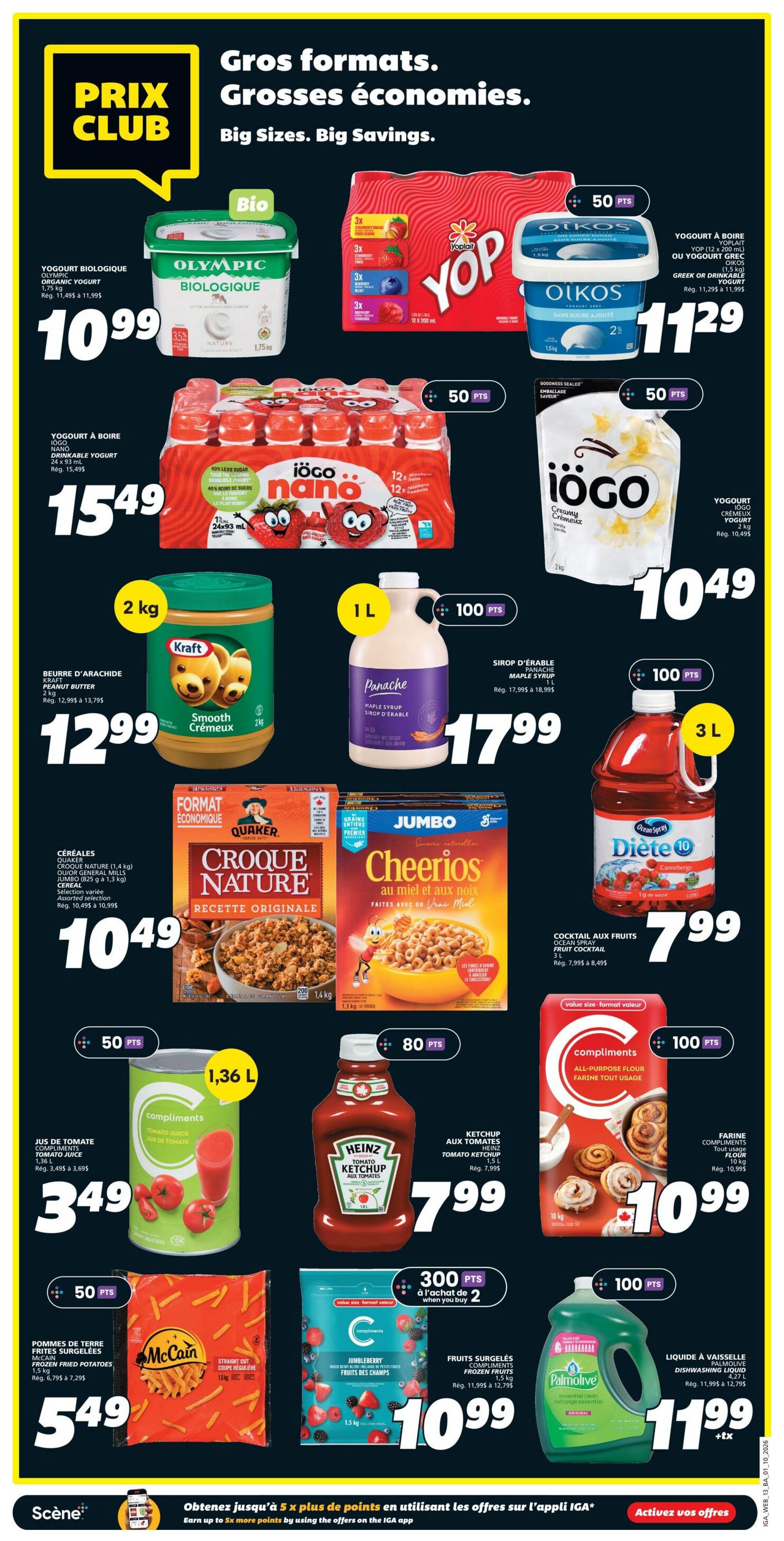 IGA (NB) Flyer October 1 to 7