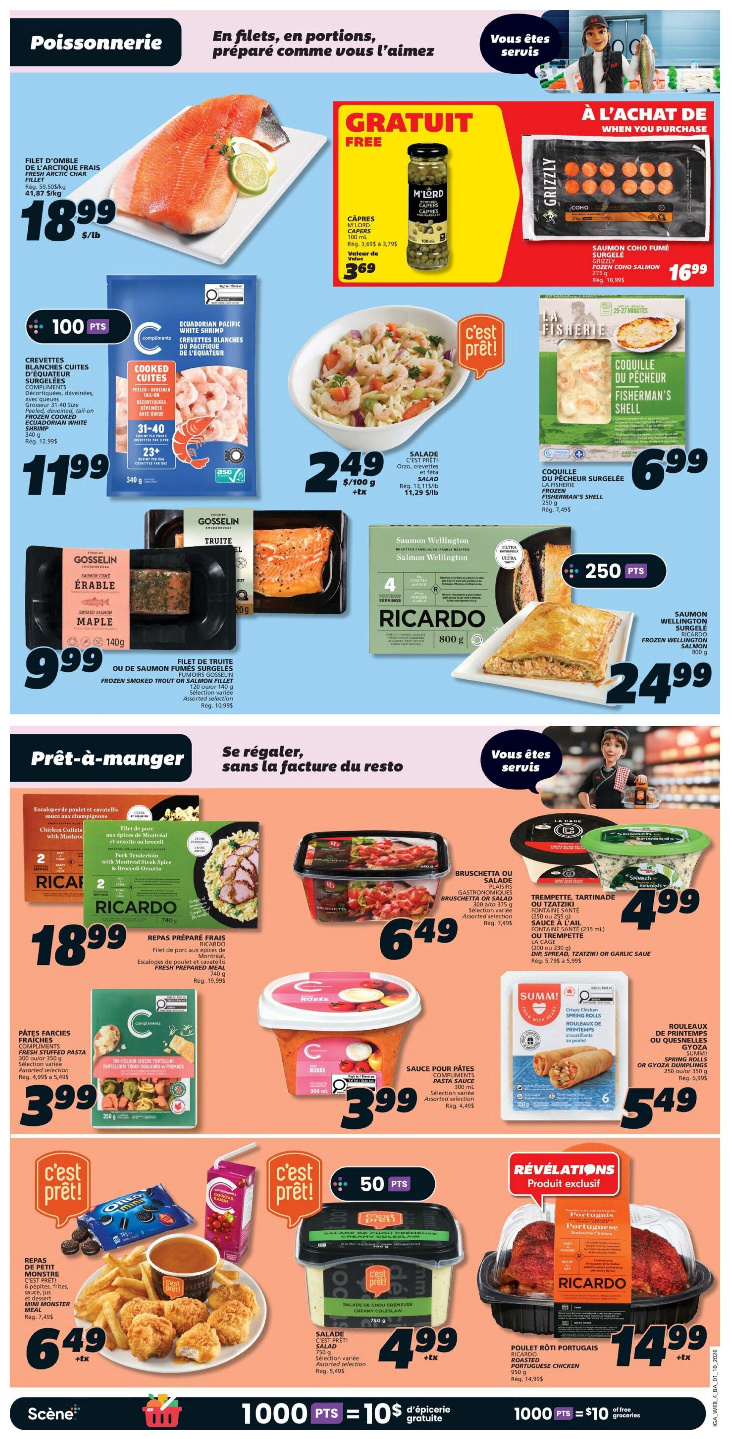 IGA (NB) Flyer October 1 to 7