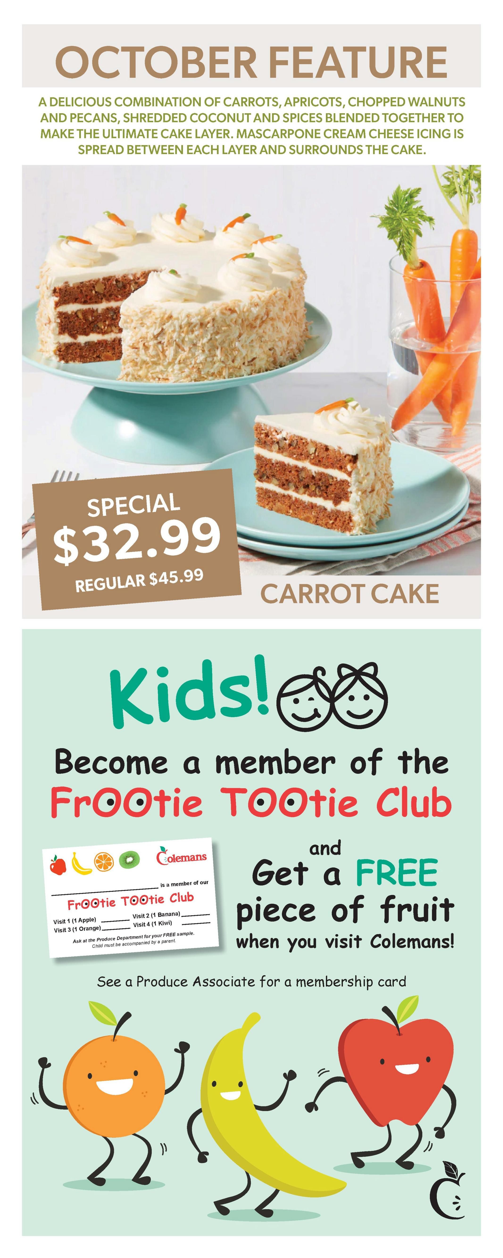 Coleman's Flyer October 1 to 7