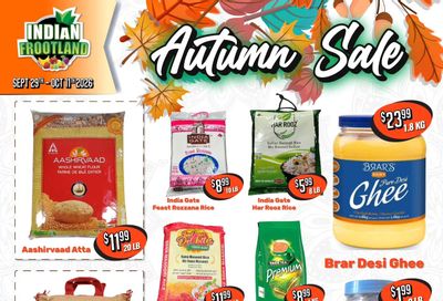 Indian Frootland Flyer September 29 to October 11