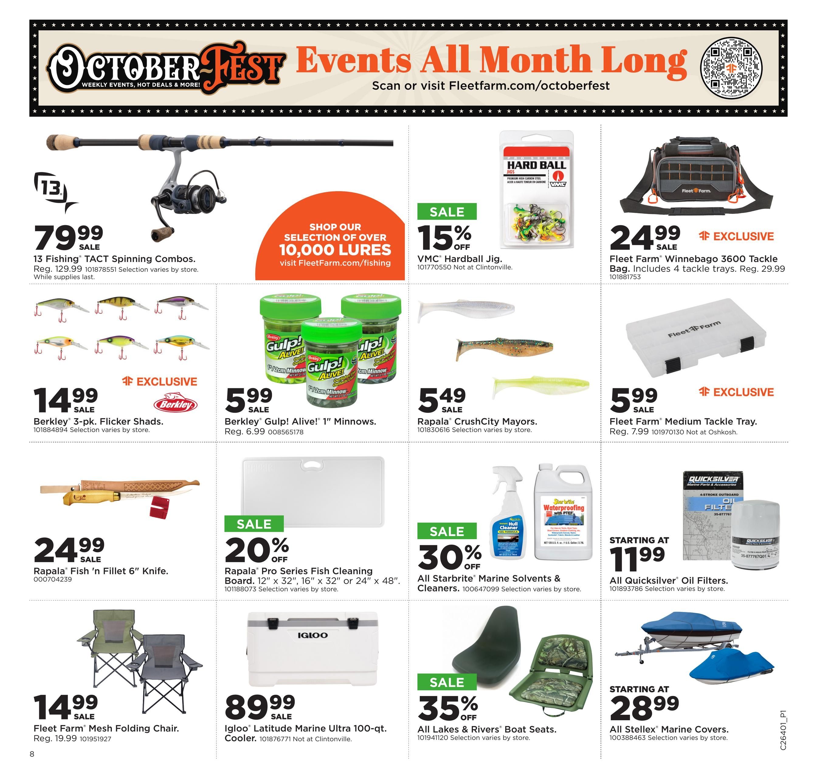 Fleet Farm Weekly Ad September 28 - October 4, 2026