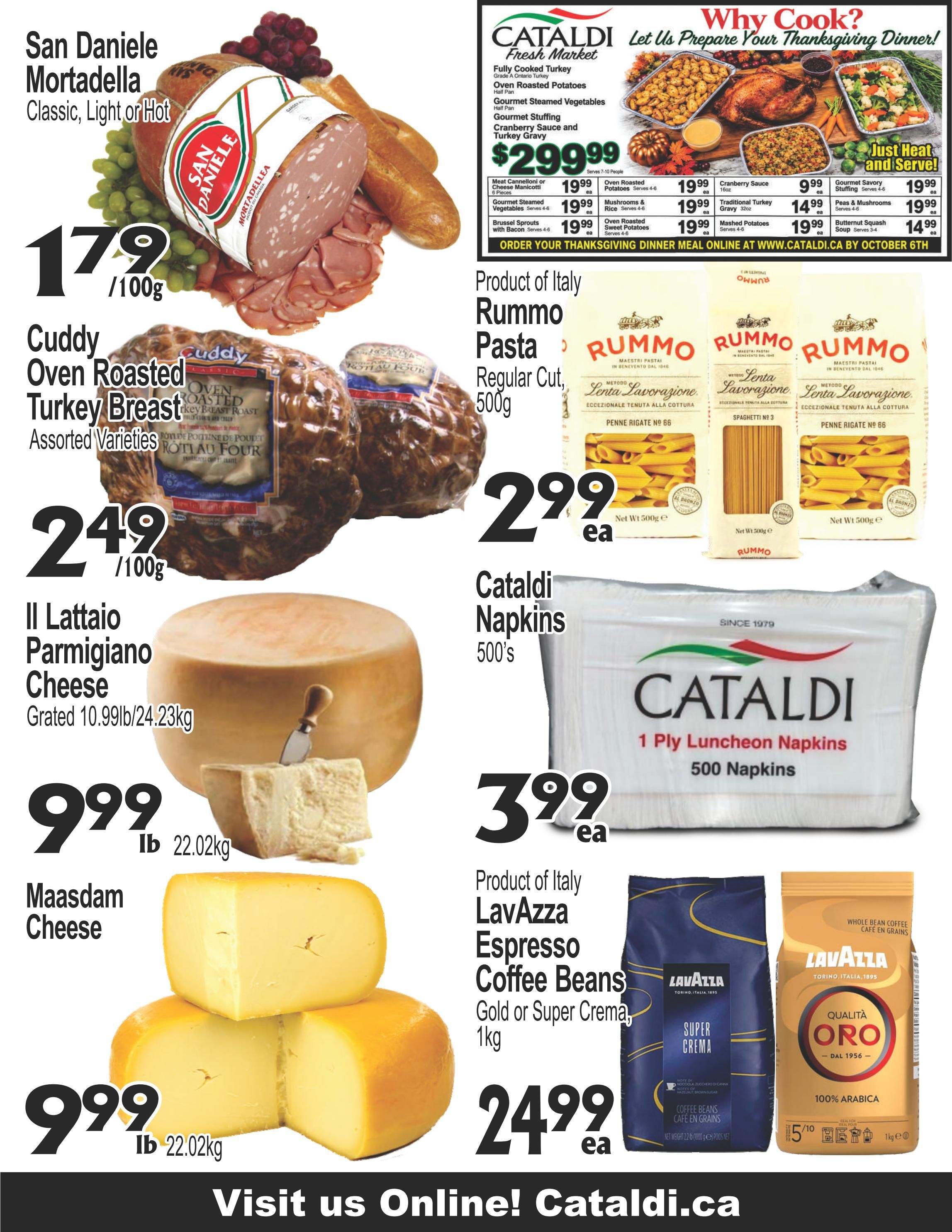 Cataldi Fresh Market Flyer September 30 to October 6