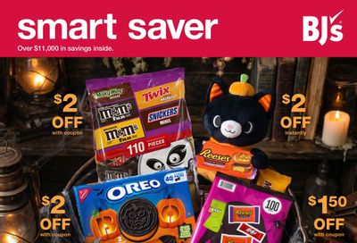 BJ's Wholesale Club Smart Saver Weekly Ad September 29 - November 1, 2026