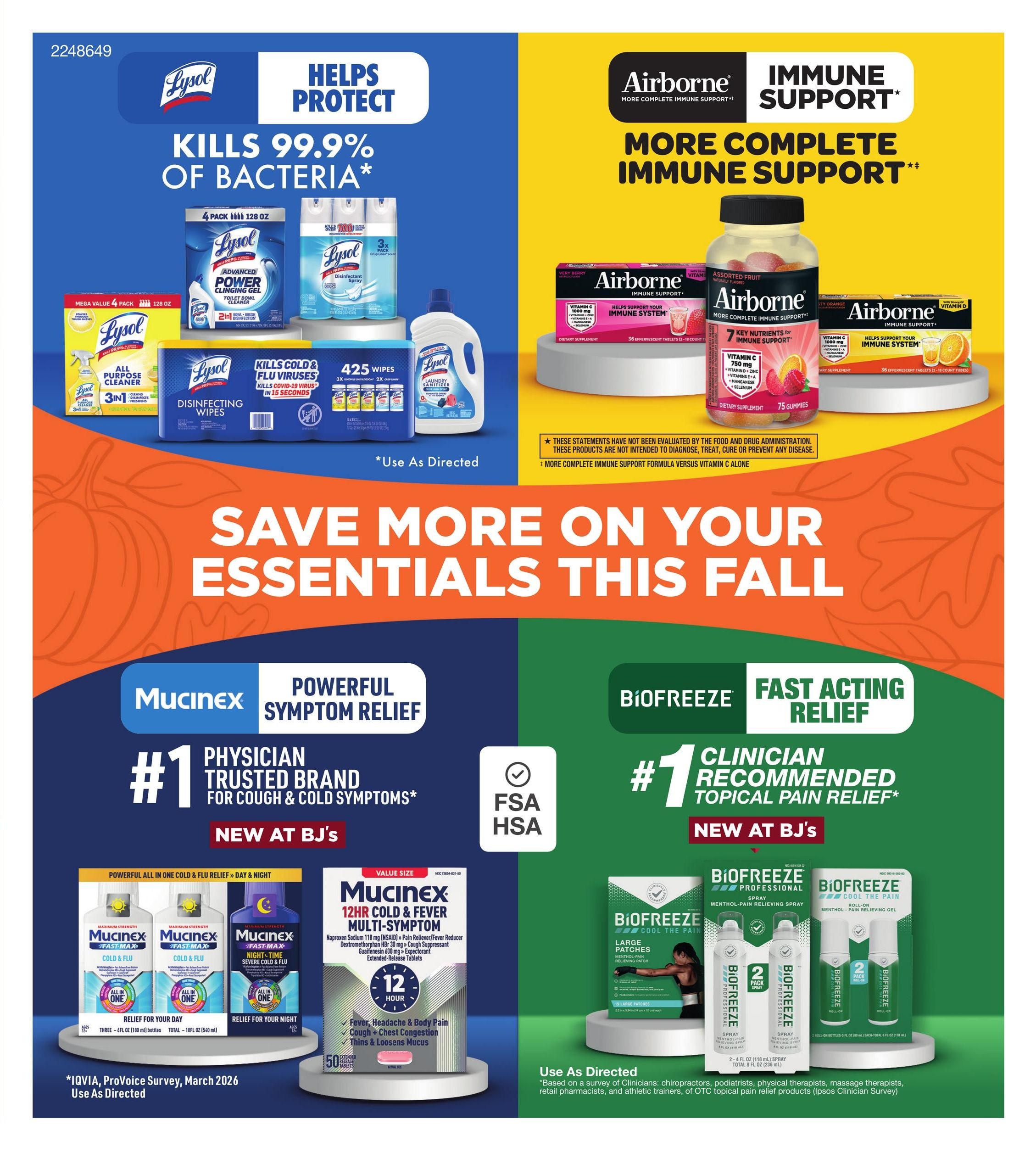 BJ's Wholesale Club Smart Saver Weekly Ad September 29 - November 1, 2026