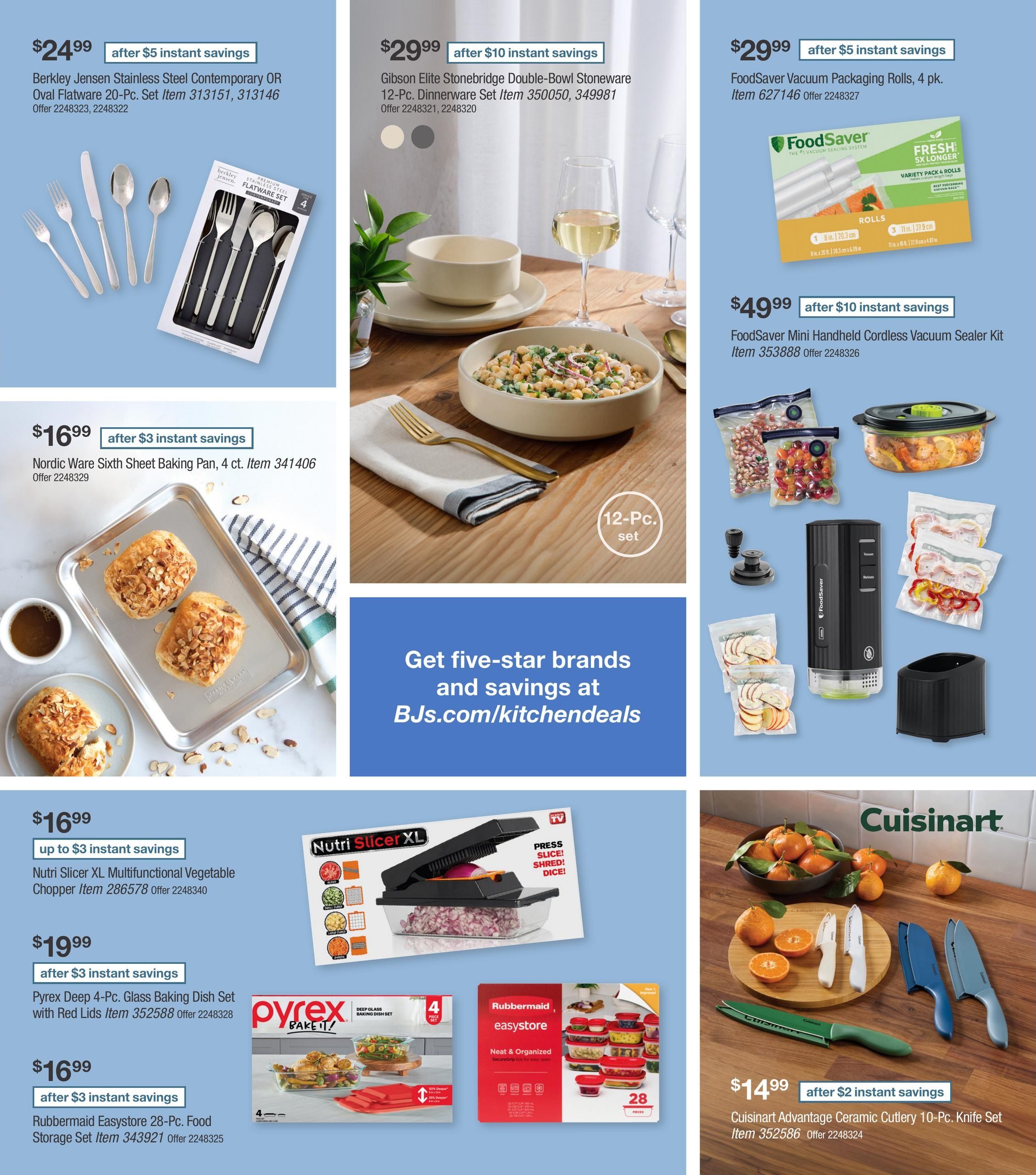 BJ's Wholesale Club Smart Saver Weekly Ad September 29 - November 1, 2026