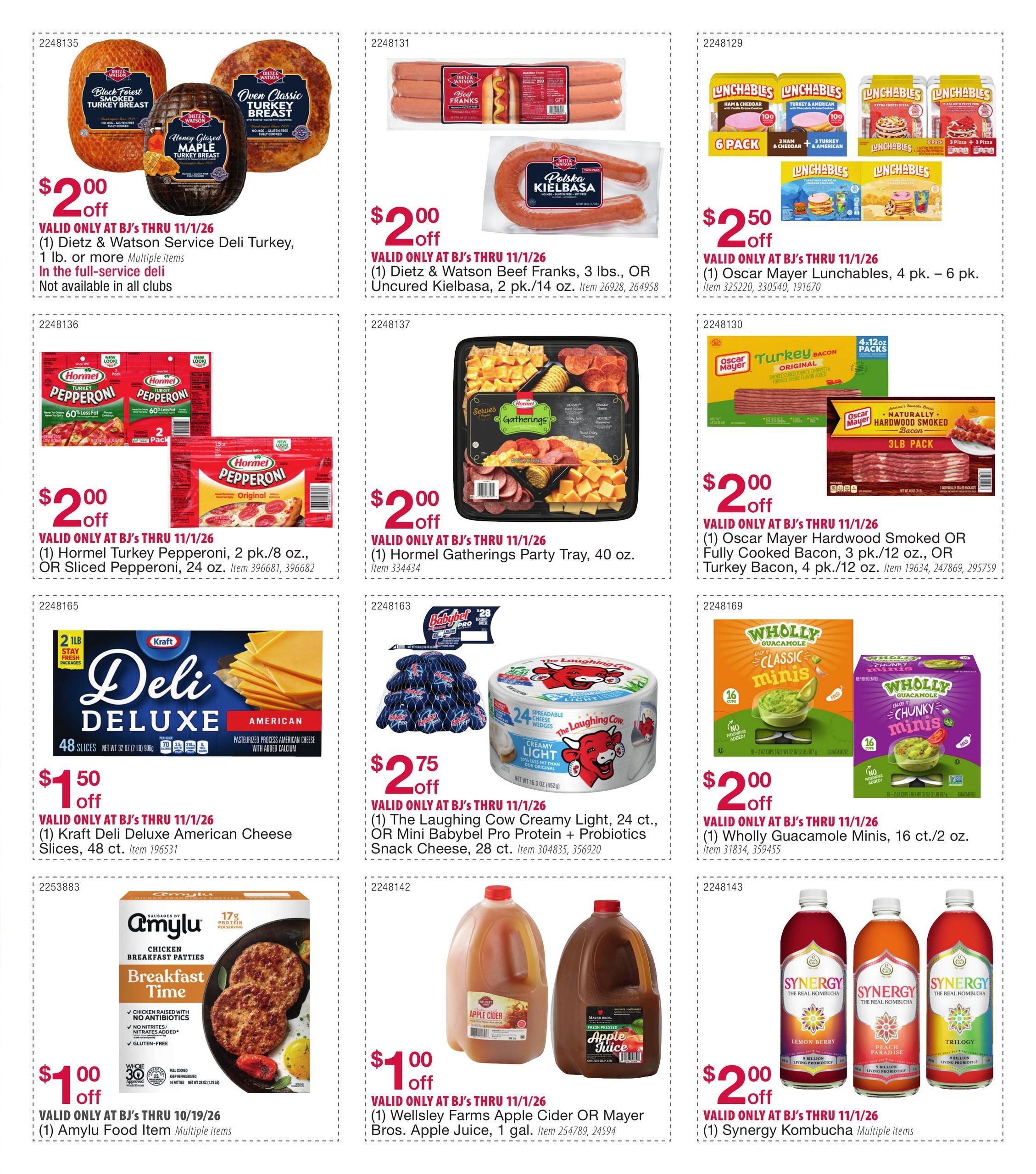 BJ's Wholesale Club Smart Saver Weekly Ad September 29 - November 1, 2026