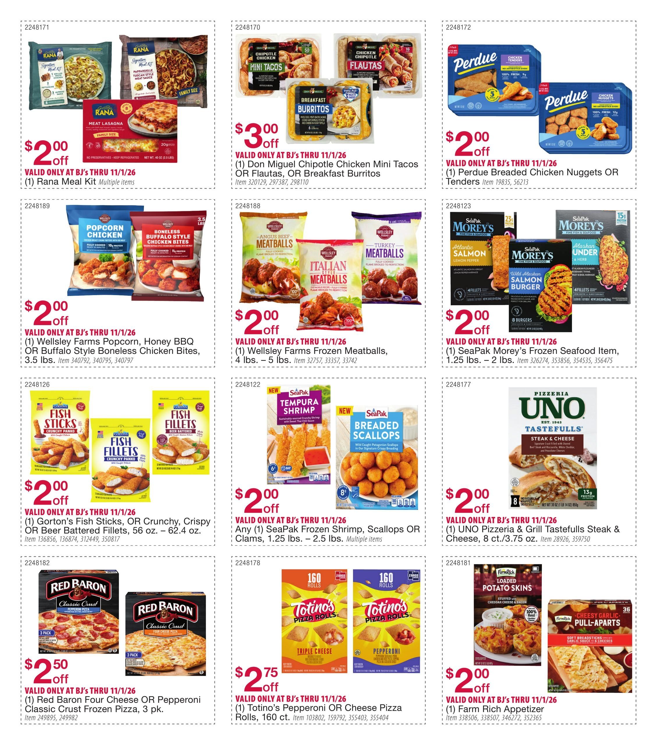BJ's Wholesale Club Smart Saver Weekly Ad September 29 - November 1, 2026
