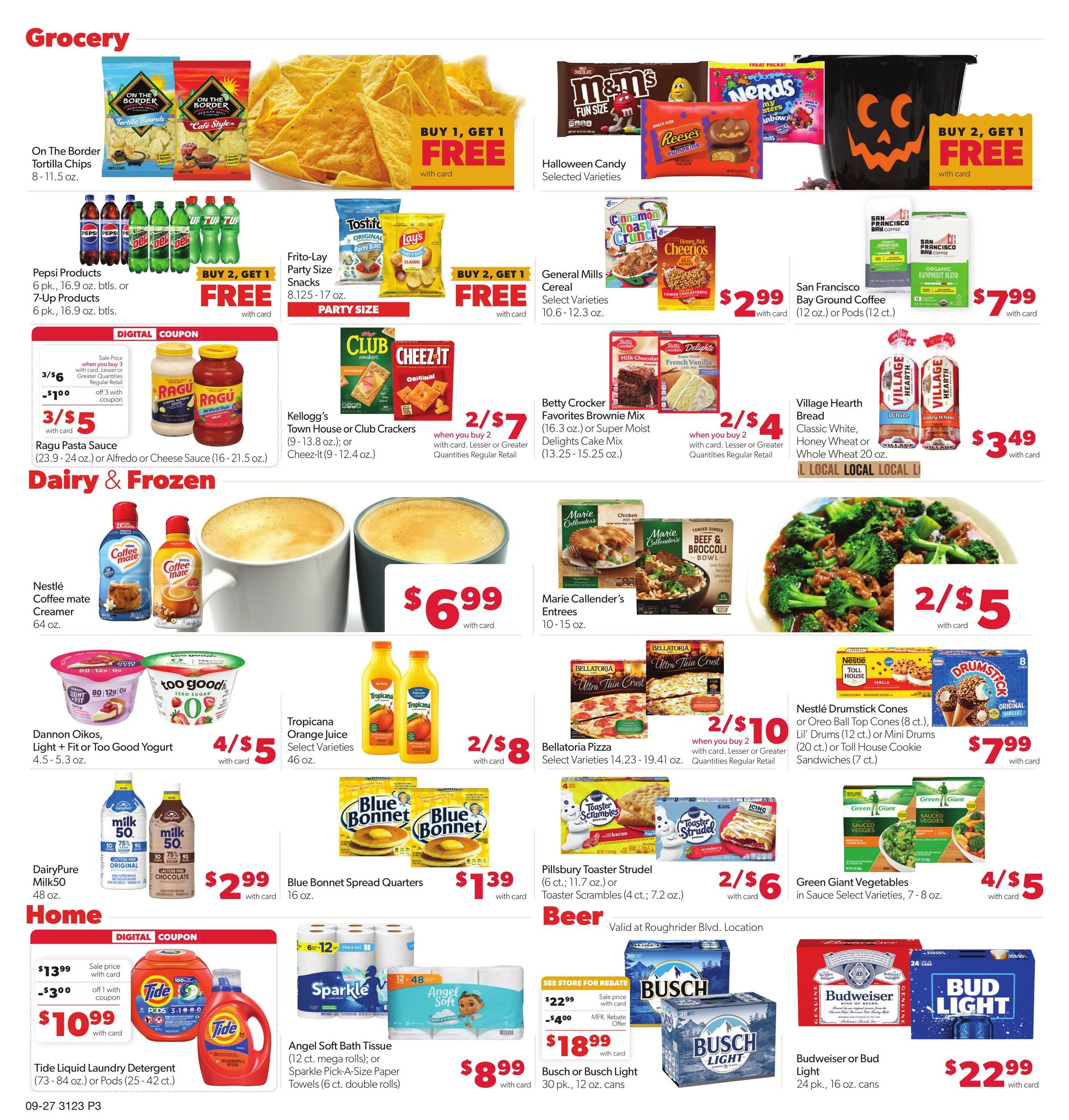 Family Fare (Bismarck-Dickinson Area, ND) Weekly Ad September 27 - October 3, 2026