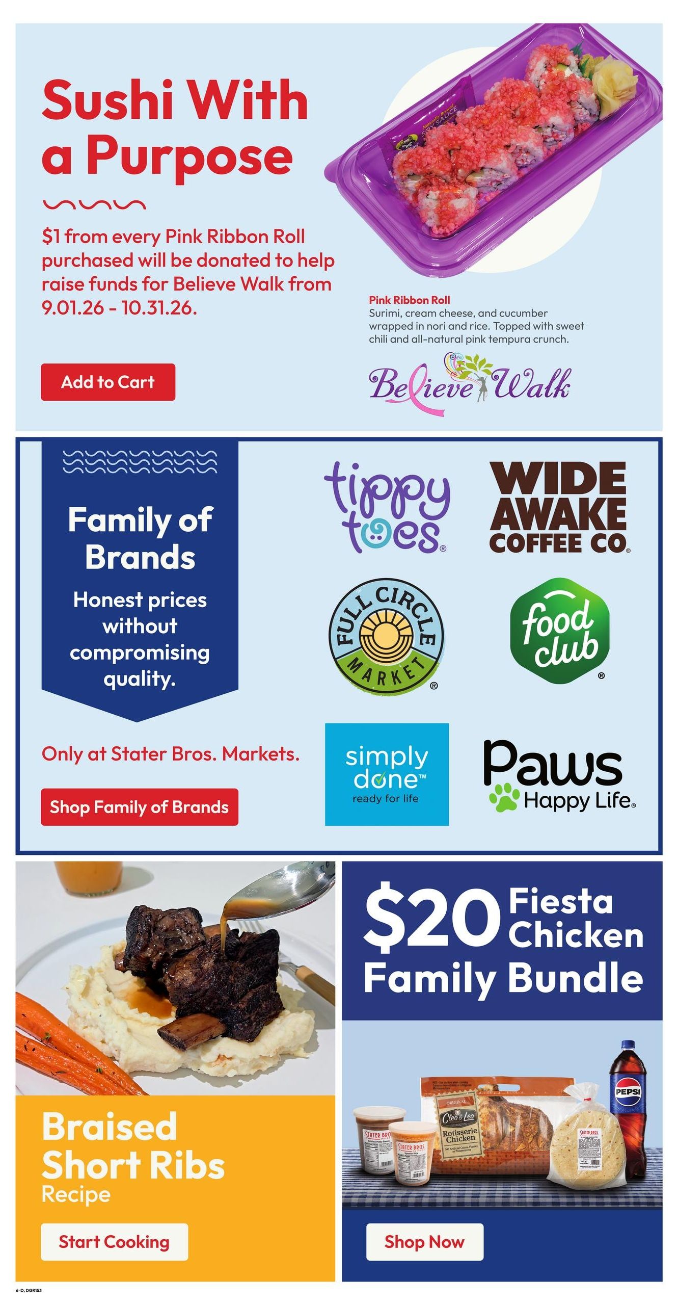Stater Bros. Markets (Agoura Hills Area, CA) Weekly Ad September 30 - October 6, 2026