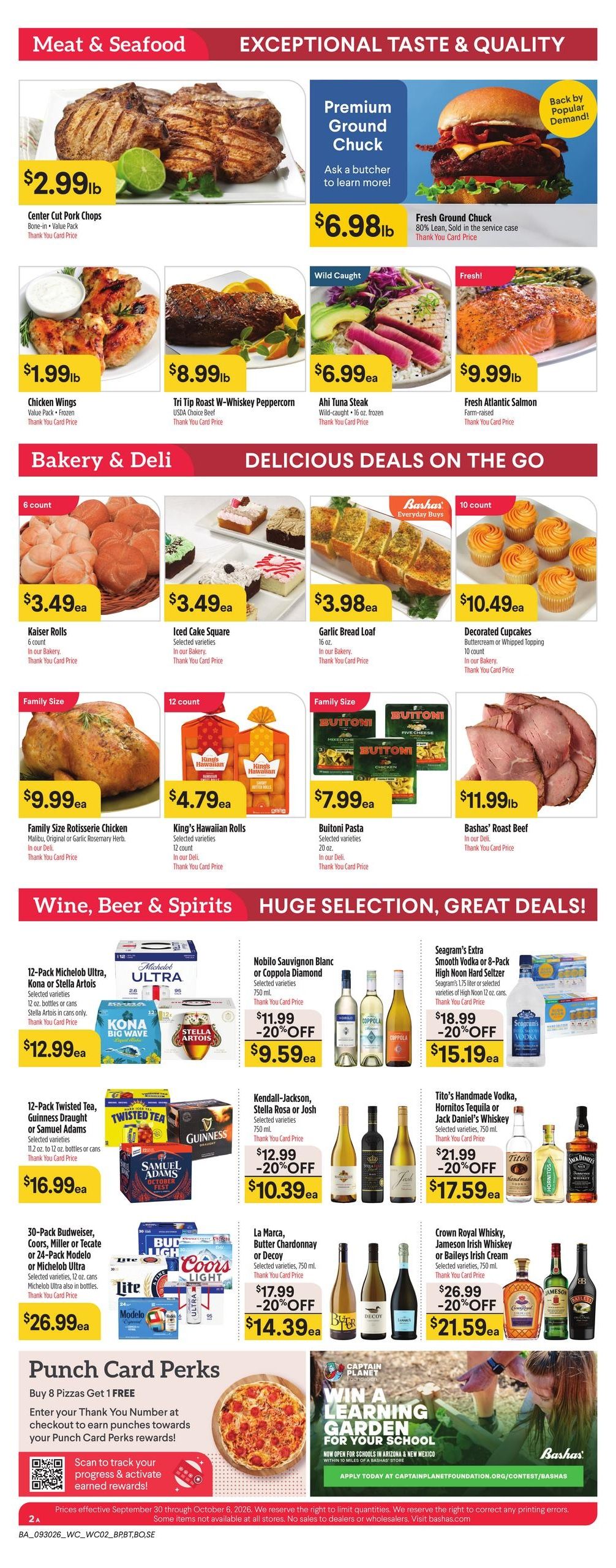 Bashas' (Apache Junction Area, AZ) Weekly Ad September 30 - October 6, 2026