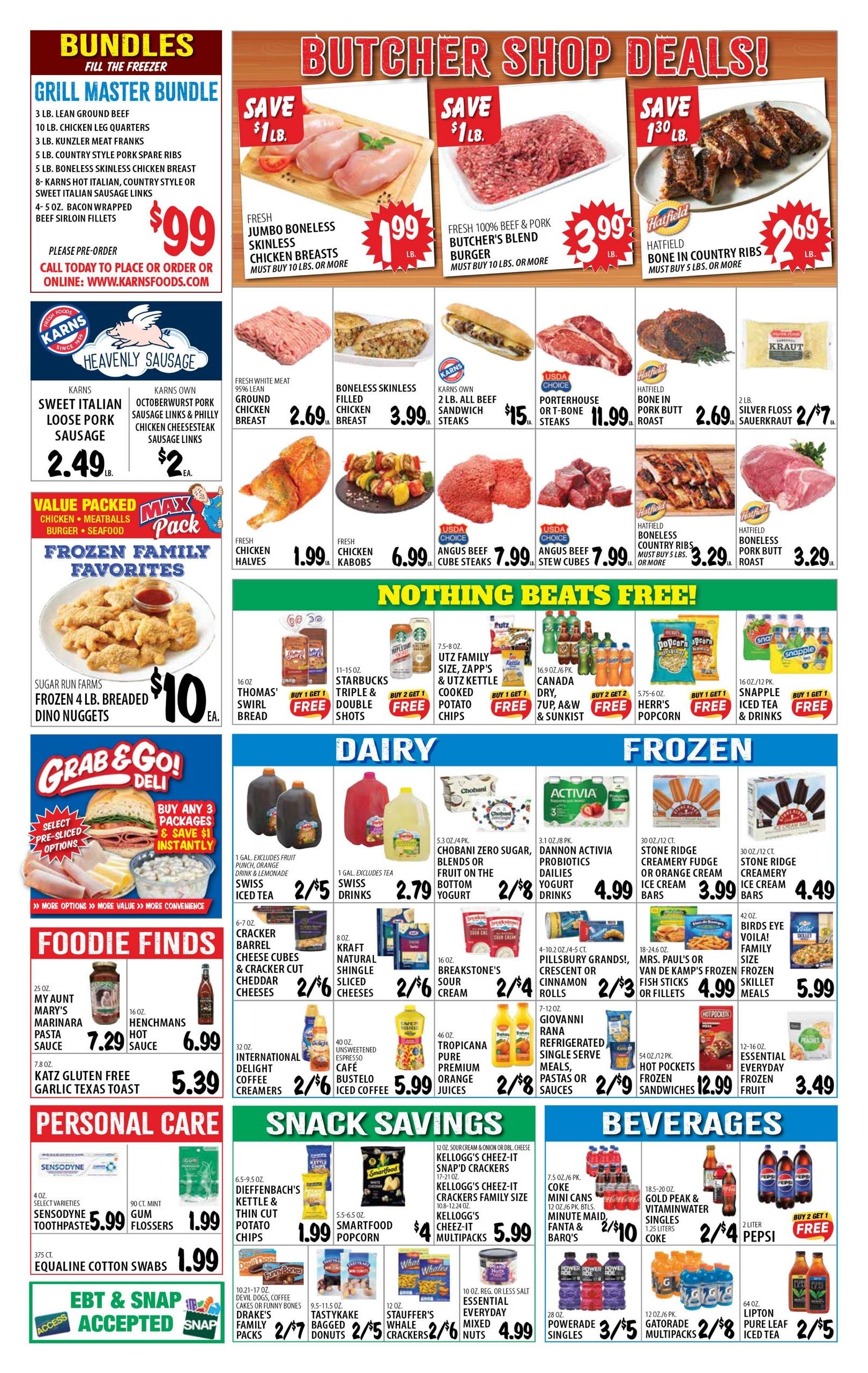 Karns Quality Foods Weekly Ad September 29 - October 5, 2026