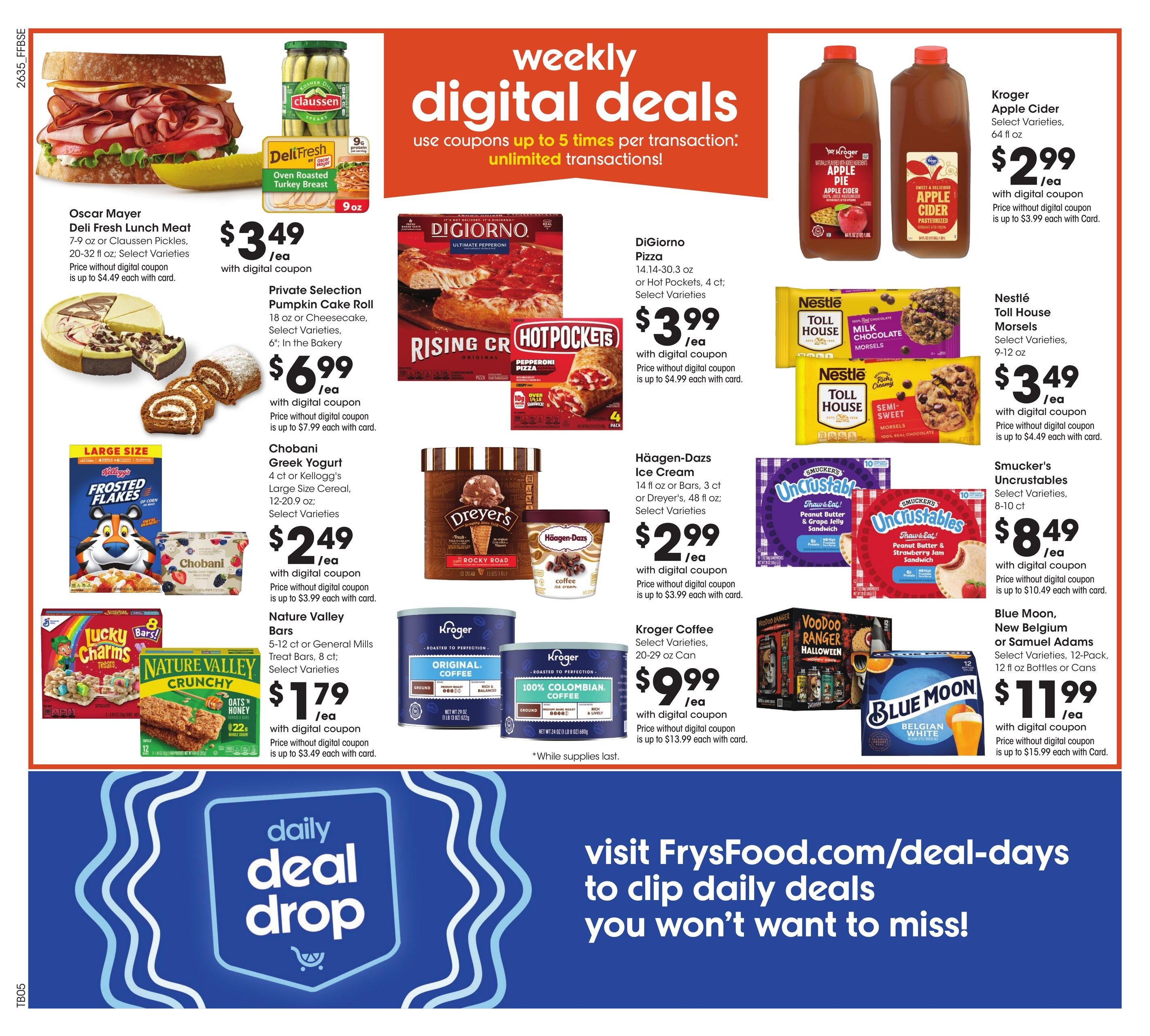 Fry's Food Stores (Apache Junction Area, AZ) Weekly Ad September 30 - October 6, 2026