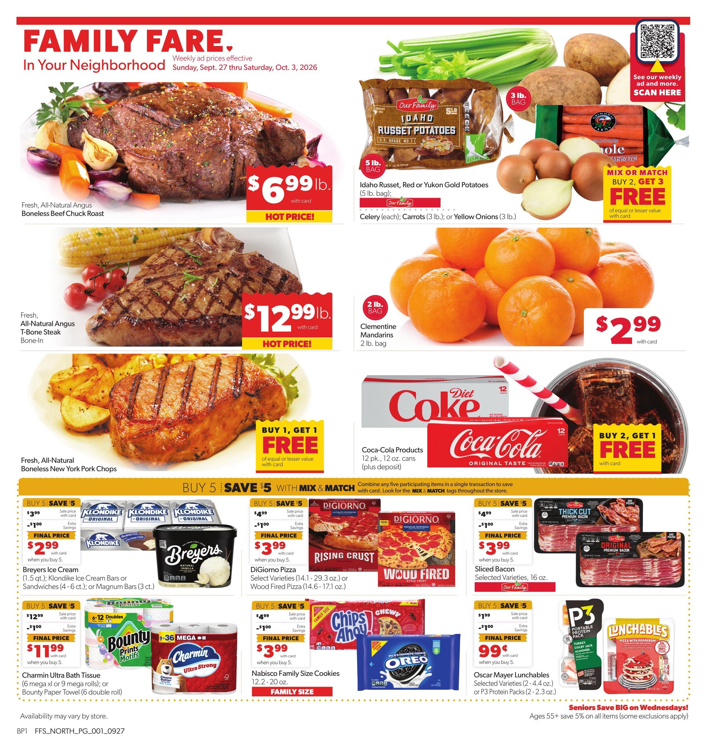 Family Fare (Atlanta Area, MI) Weekly Ad September 27 - October 3, 2026