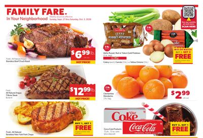 Family Fare (Atlanta Area, MI) Weekly Ad September 27 - October 3, 2026