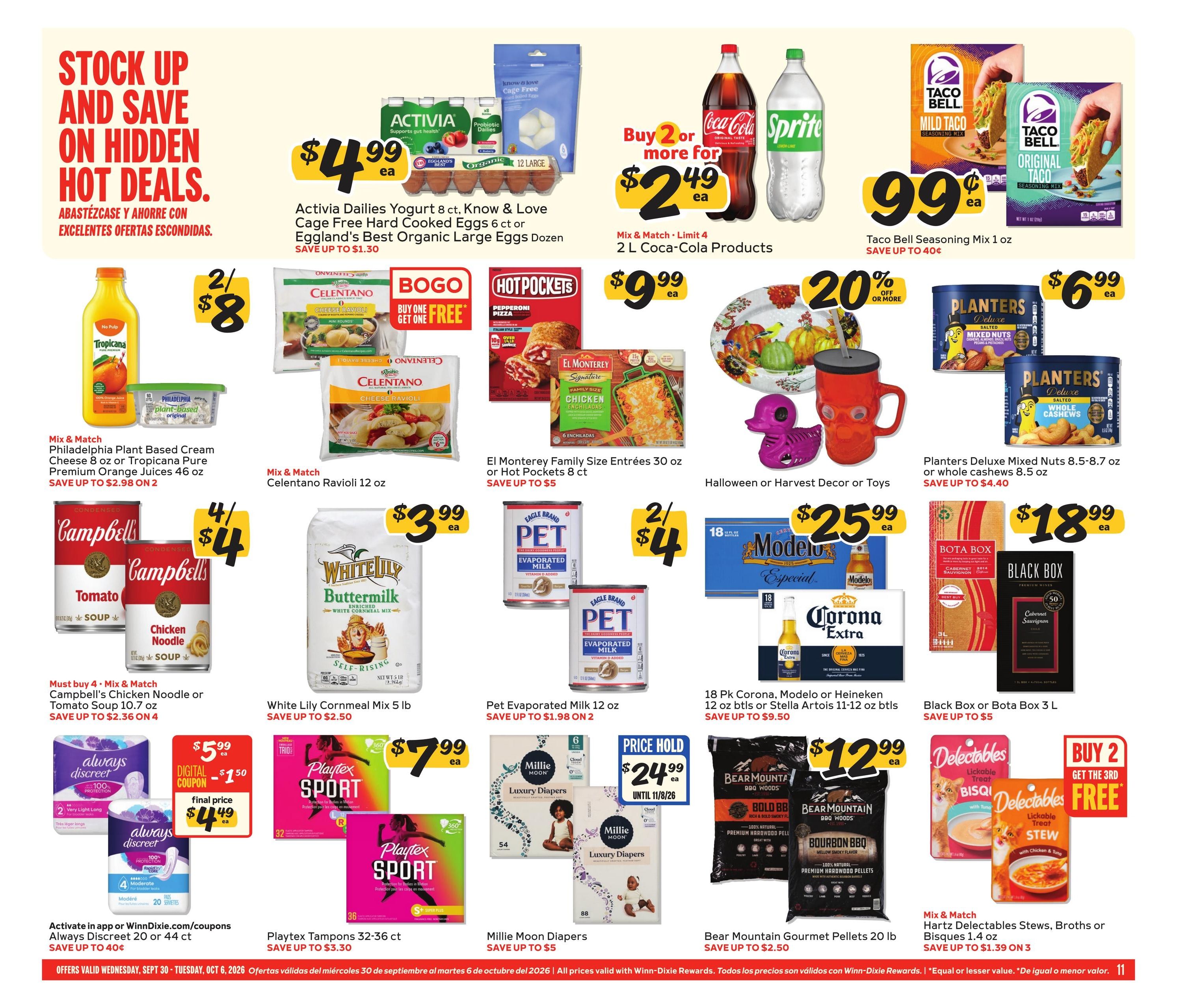 Winn-Dixie (Lakeland Area, FL) Weekly Ad September 30 - October 6, 2026