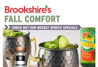 Brookshire's Liquor Beer Wine Weekly Ad September 30 - October 27, 2026