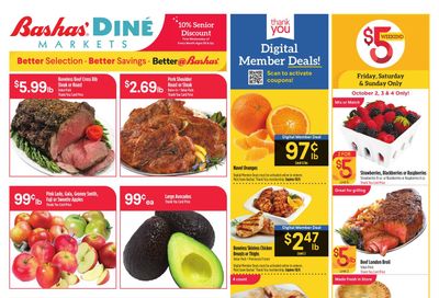 Bashas' (Dennehotso Area, AZ) Weekly Ad September 30 - October 6, 2026