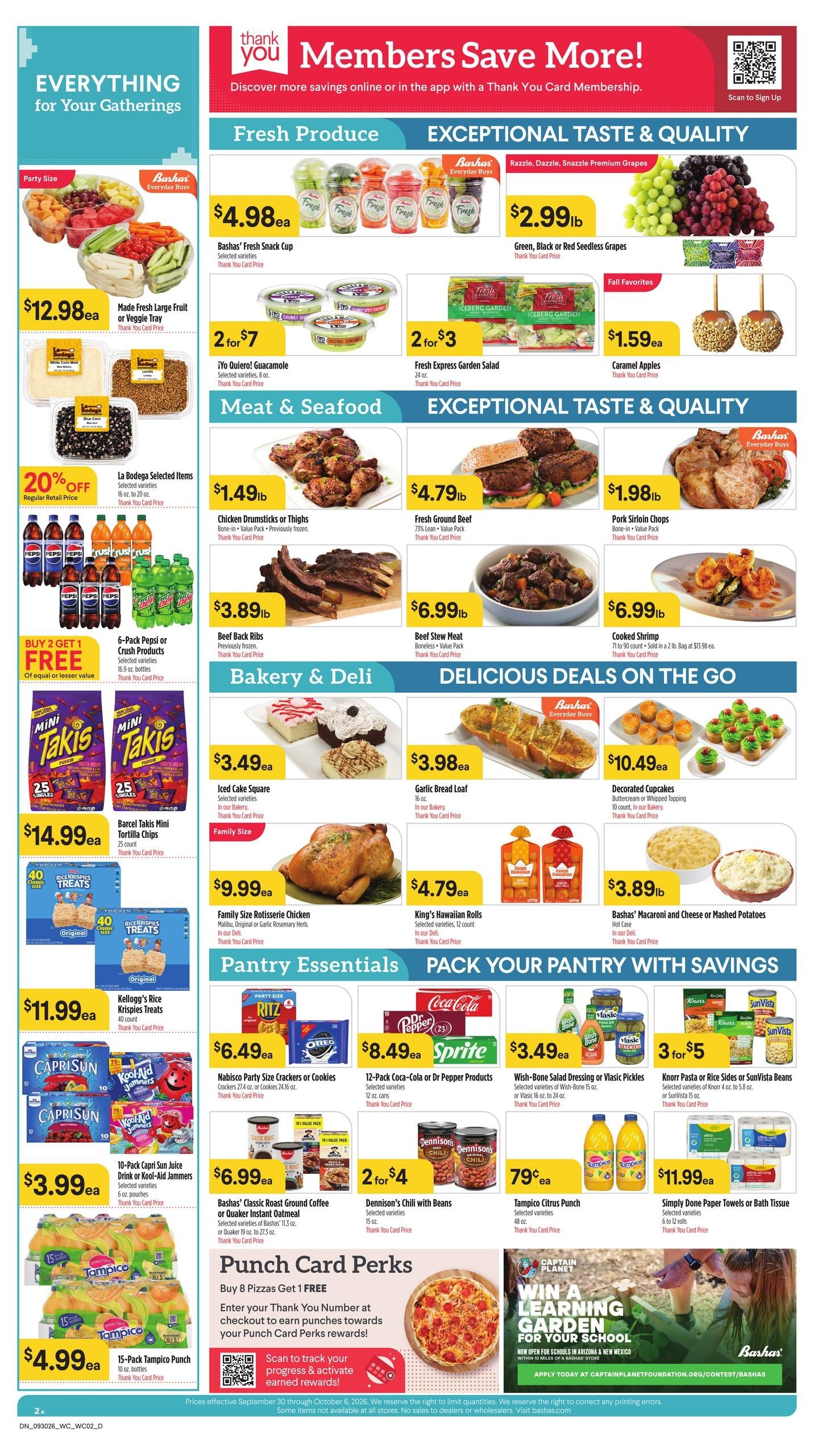Bashas' (Dennehotso Area, AZ) Weekly Ad September 30 - October 6, 2026