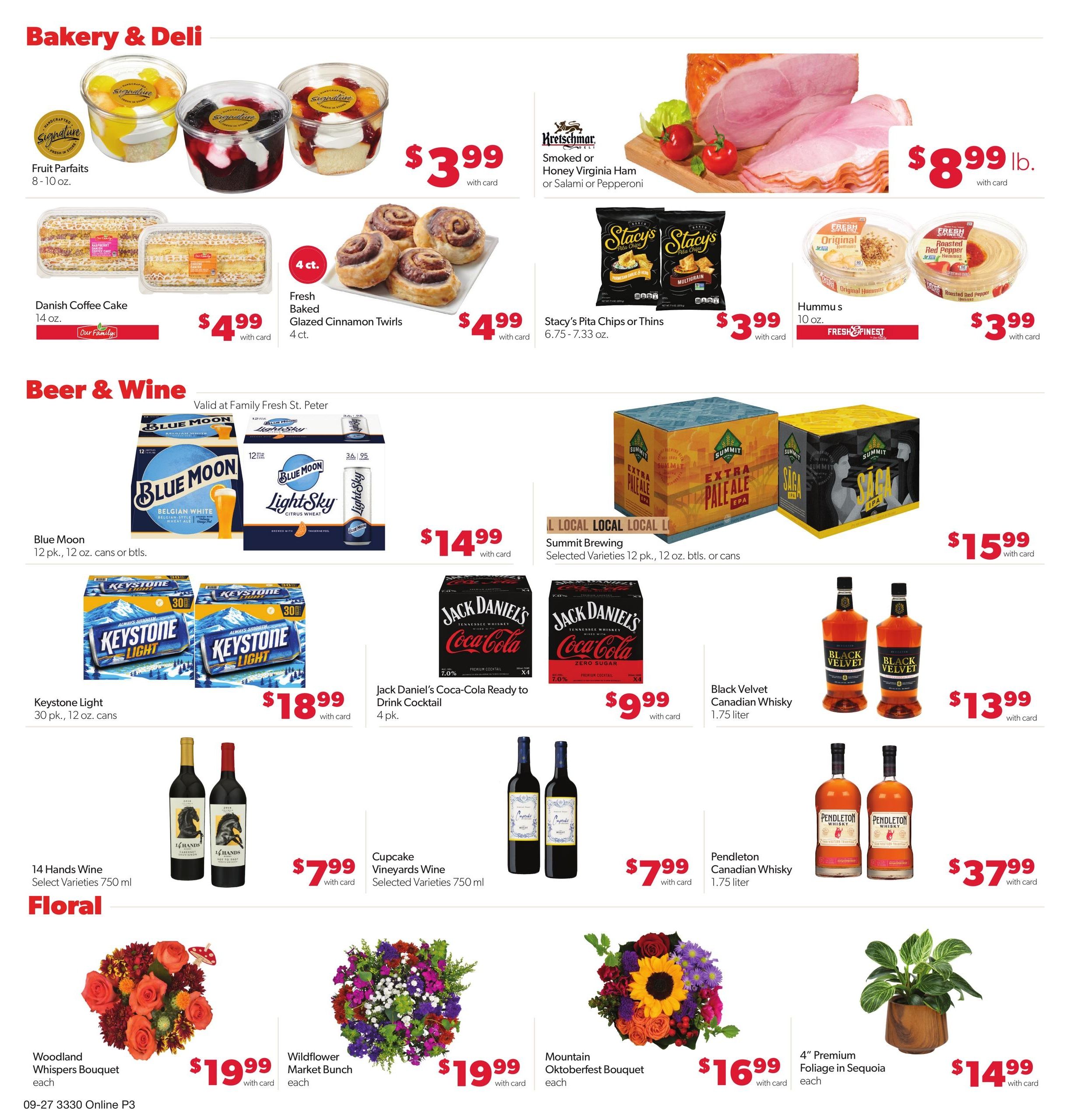 Family Fare (Chanhassen Area, MN) Weekly Ad September 27 - October 3, 2026