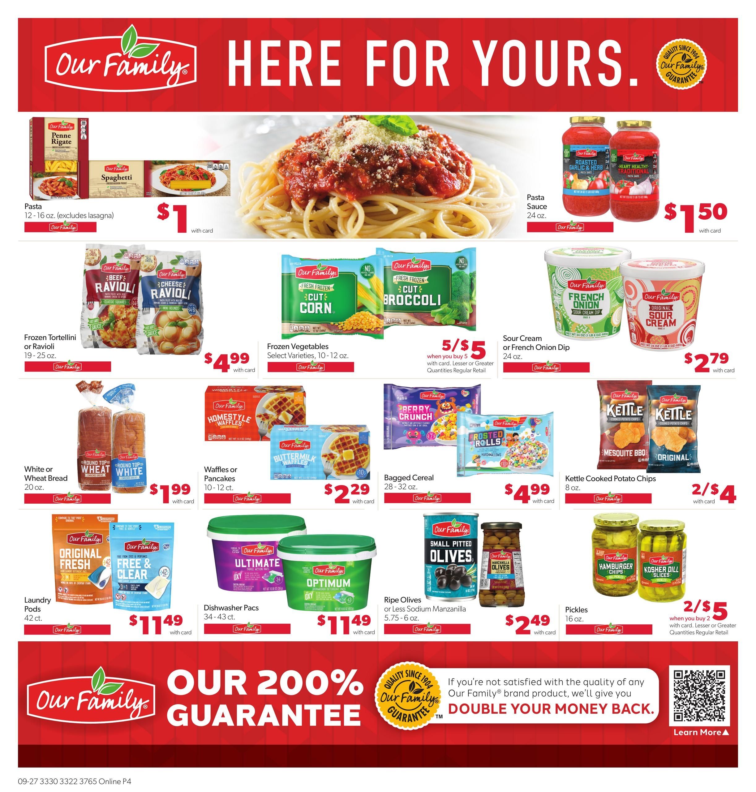 Family Fare (Chanhassen Area, MN) Weekly Ad September 27 - October 3, 2026