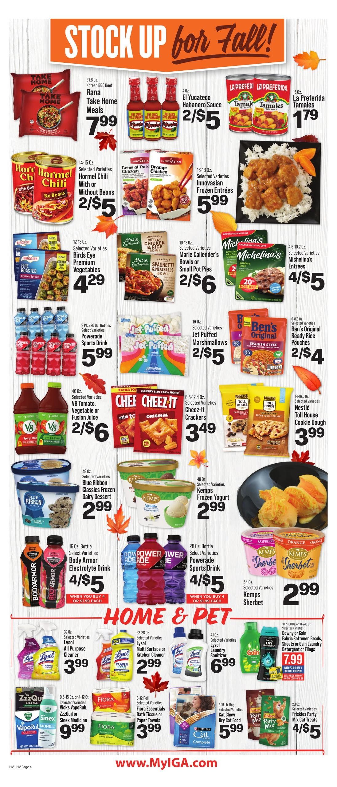 IGA (Huntsville Area, AL) Weekly Ad September 30 - October 6, 2026