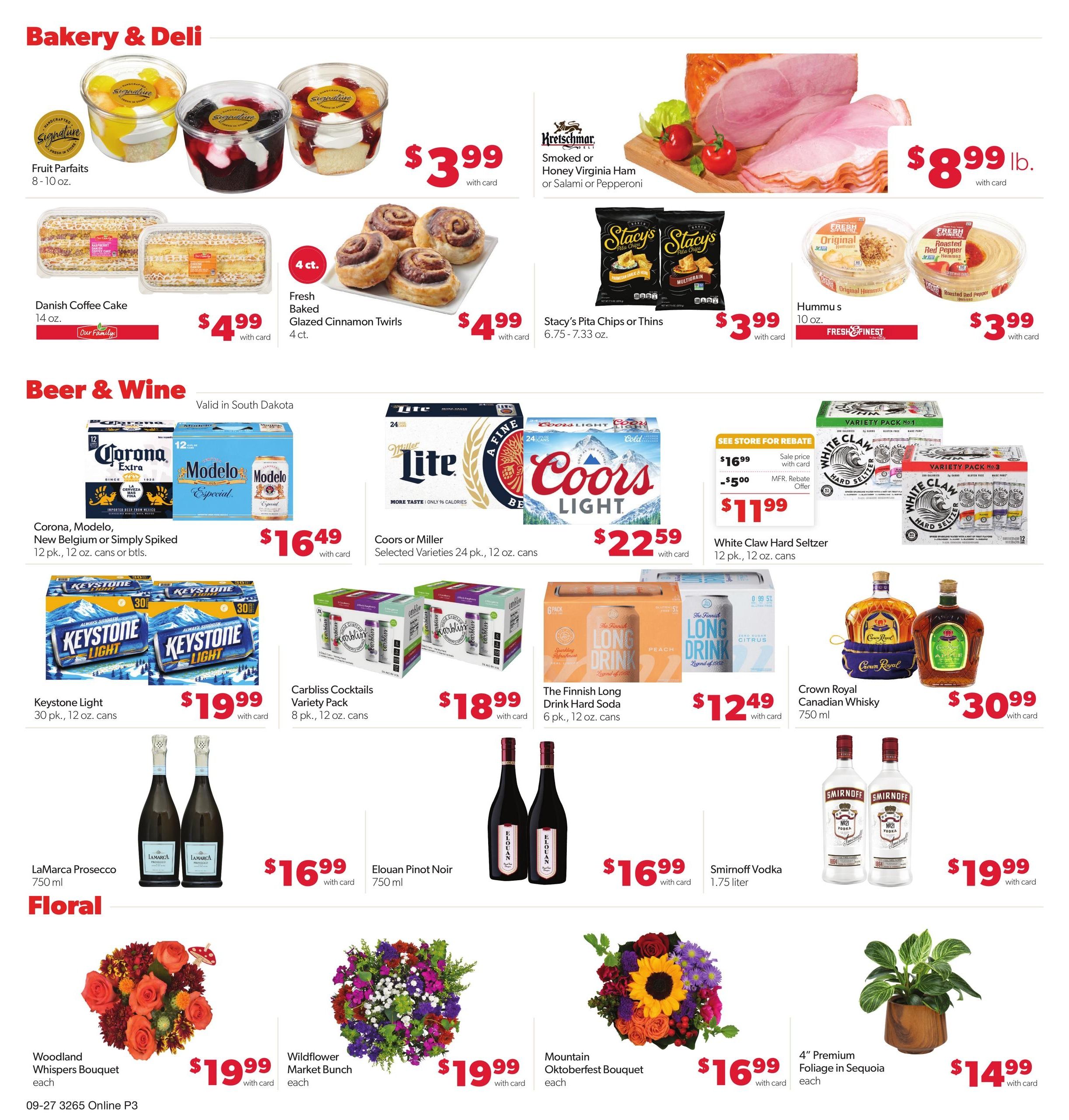 Family Fare (Rapid City Area, SD) Weekly Ad September 27 - October 3, 2026