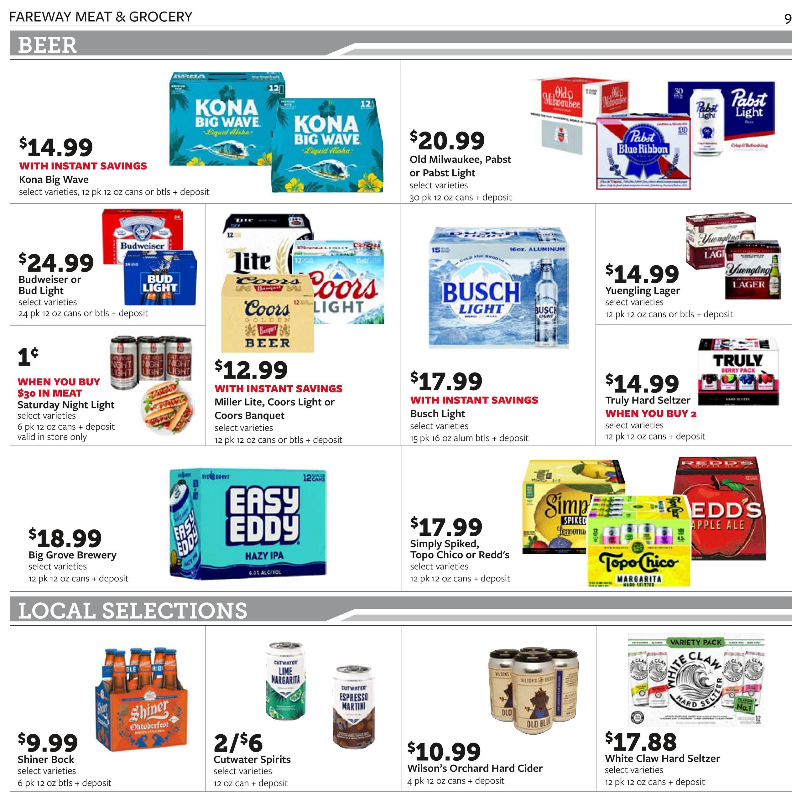 Fareway (Cedar Rapids Area, IA) Weekly Ad September 28 - October 3, 2026