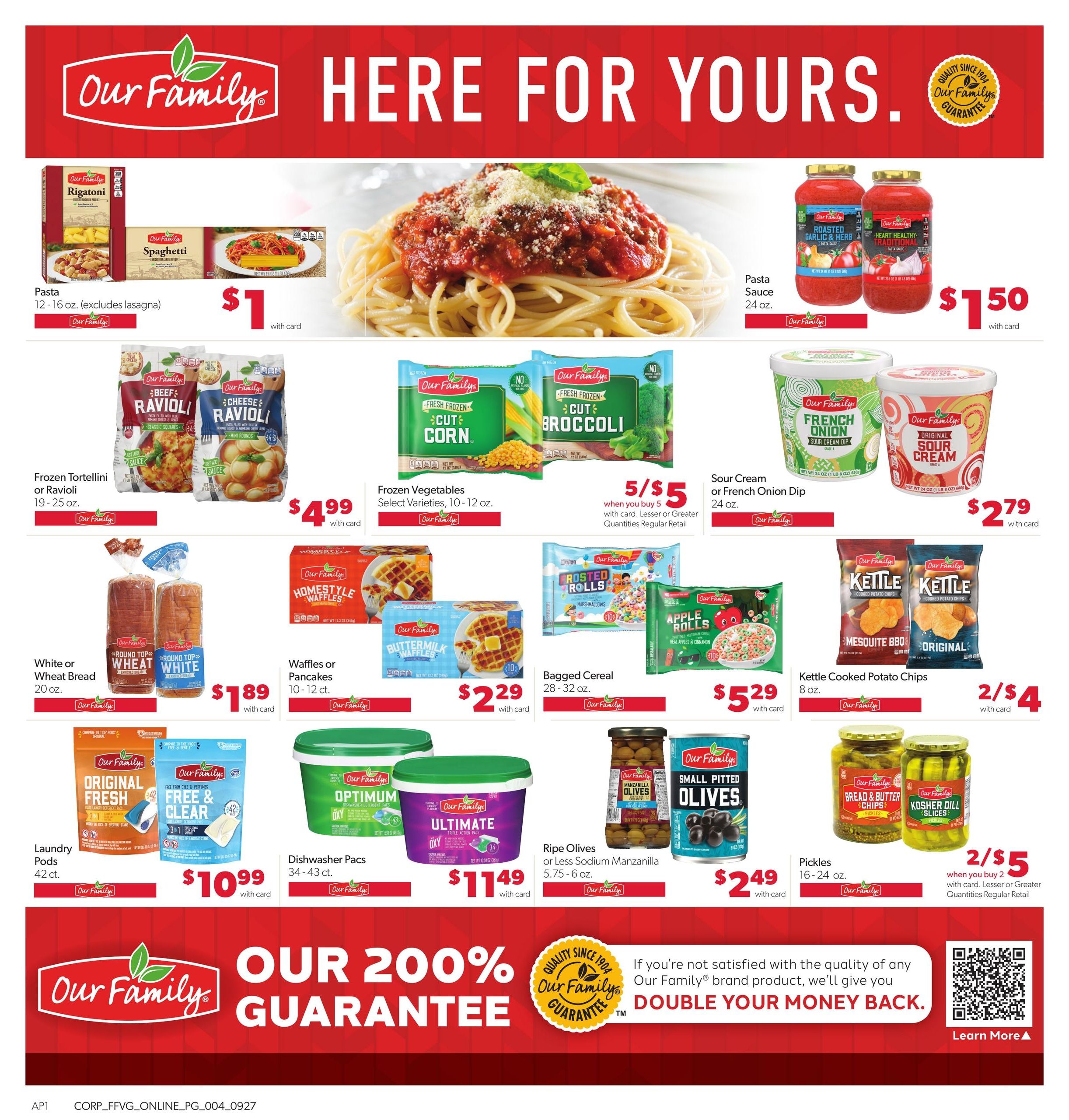 Family Fare (South Bend Area, IN) Weekly Ad September 27 - October 3, 2026