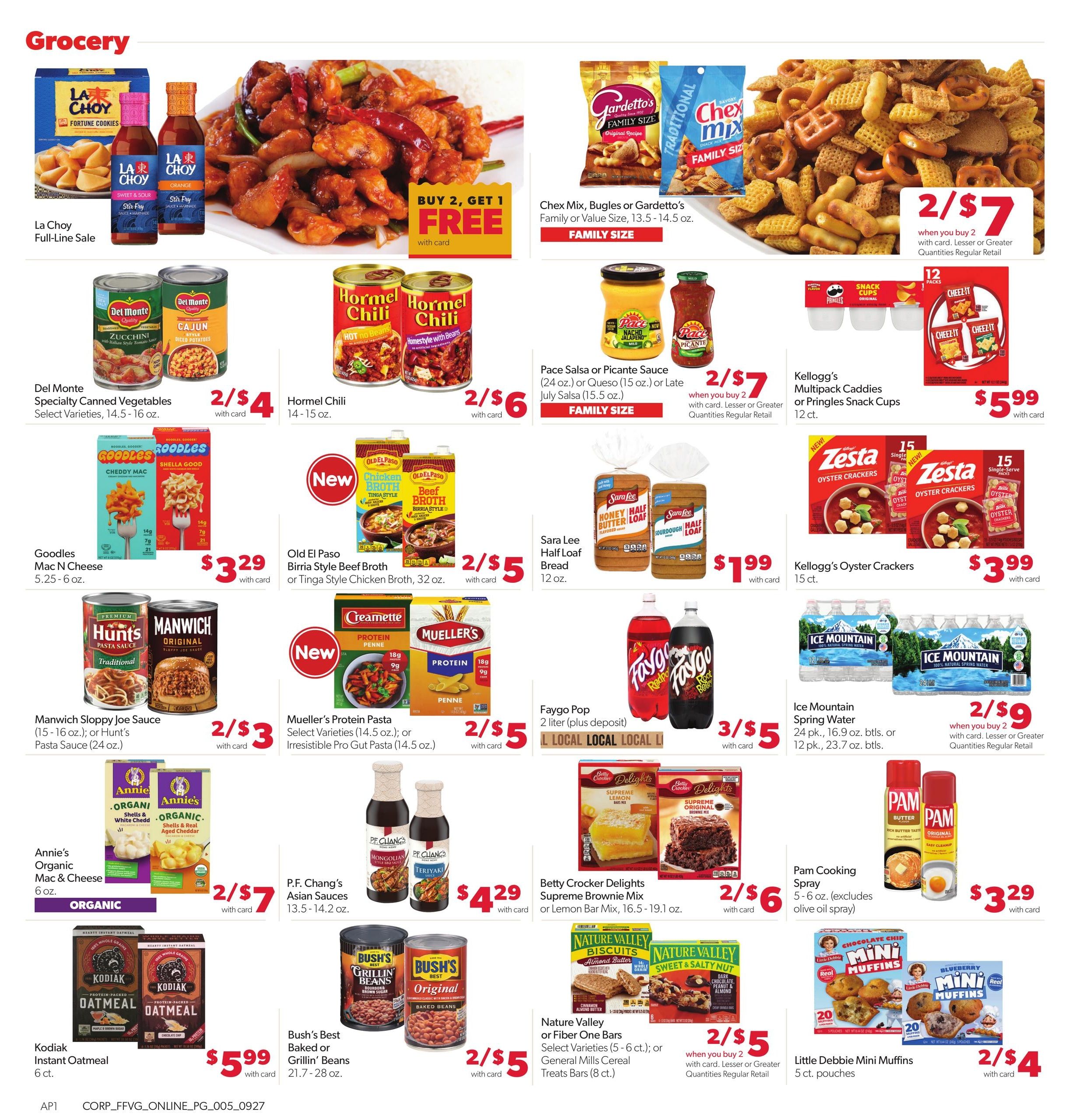 Family Fare (South Bend Area, IN) Weekly Ad September 27 - October 3, 2026