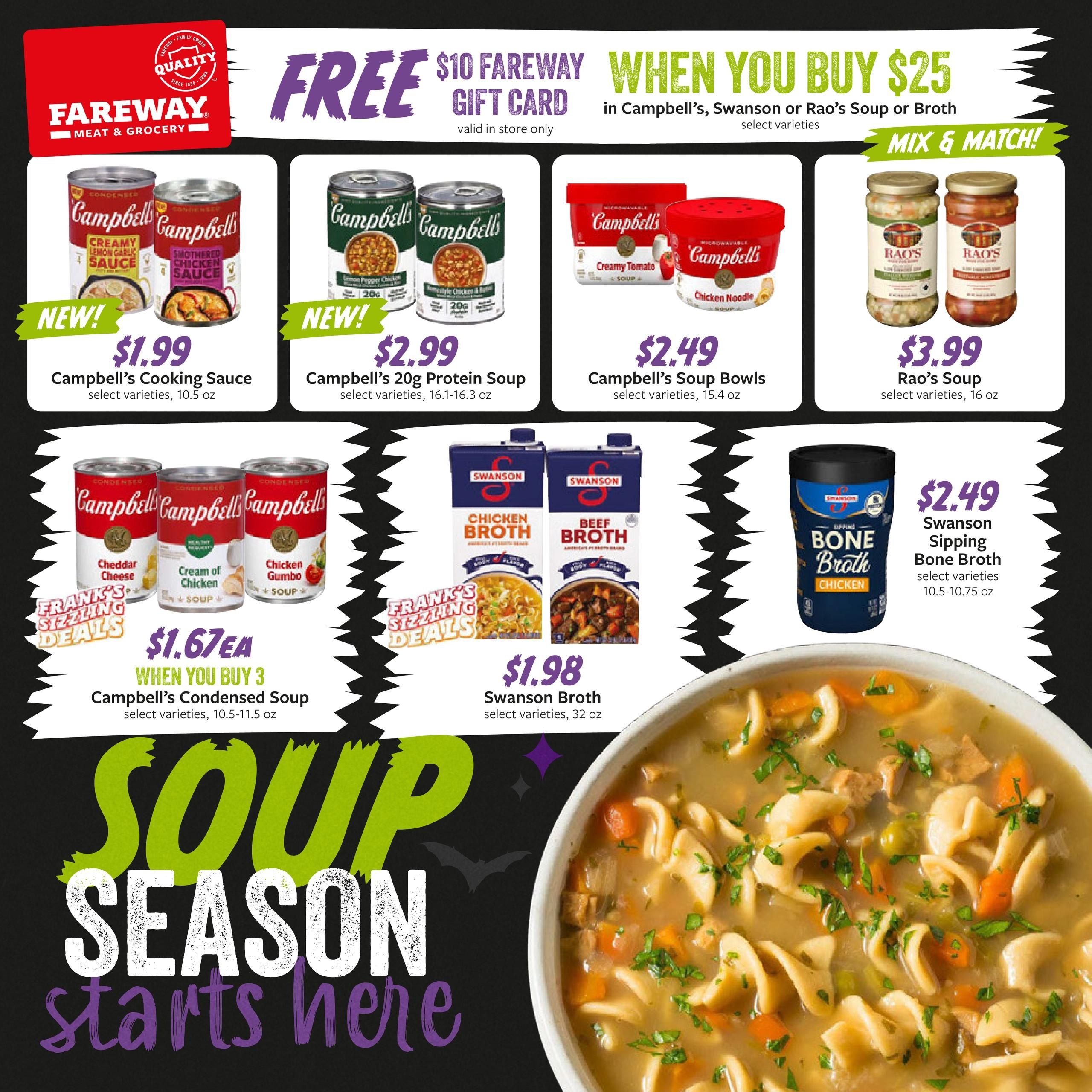 Fareway (Geneseo Area, IL) Weekly Ad September 28 - October 3, 2026
