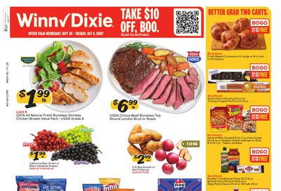 Winn-Dixie (Saint Simons Island-Valdosta Area, GA) Weekly Ad September 30 - October 6, 2026