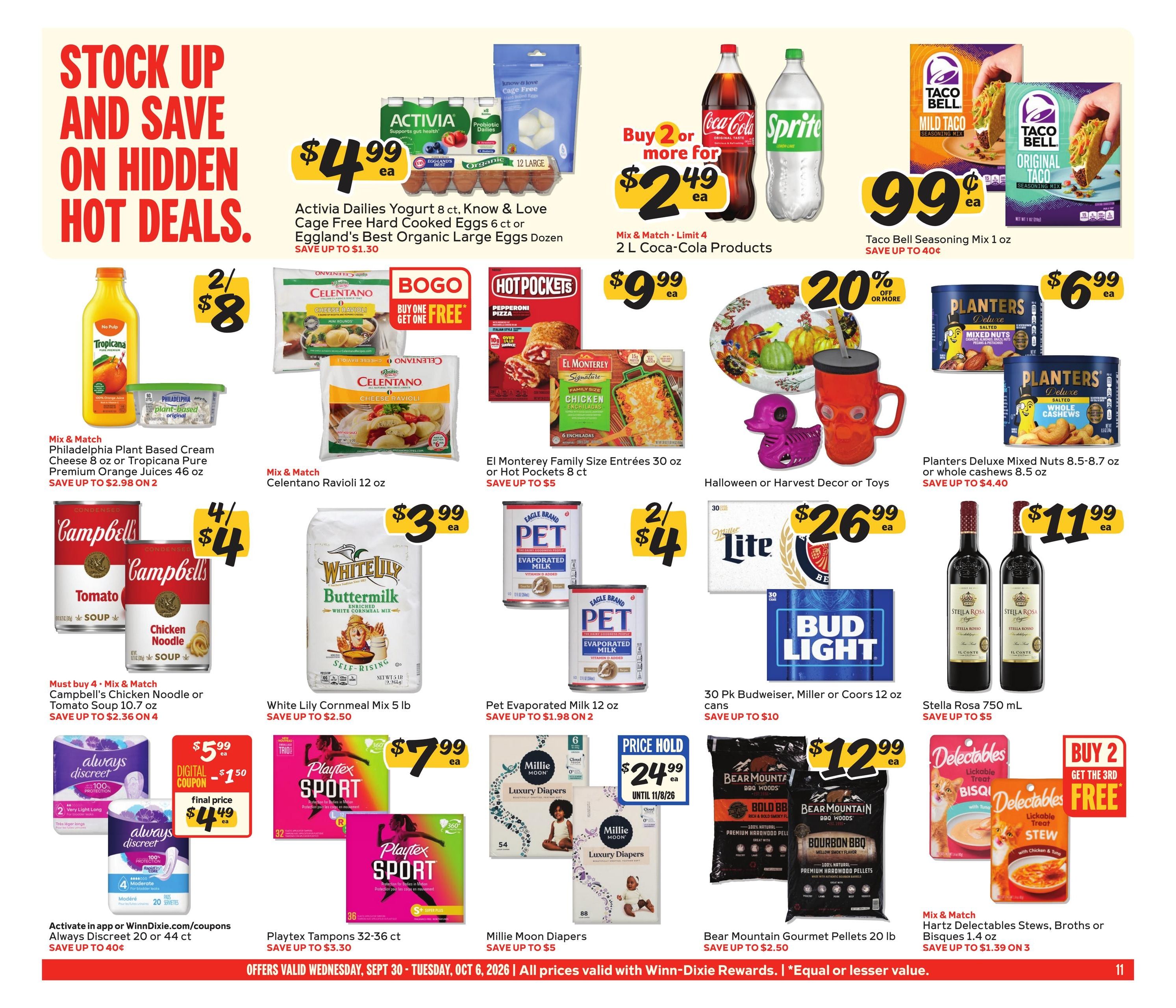 Winn-Dixie (Saint Simons Island-Valdosta Area, GA) Weekly Ad September 30 - October 6, 2026