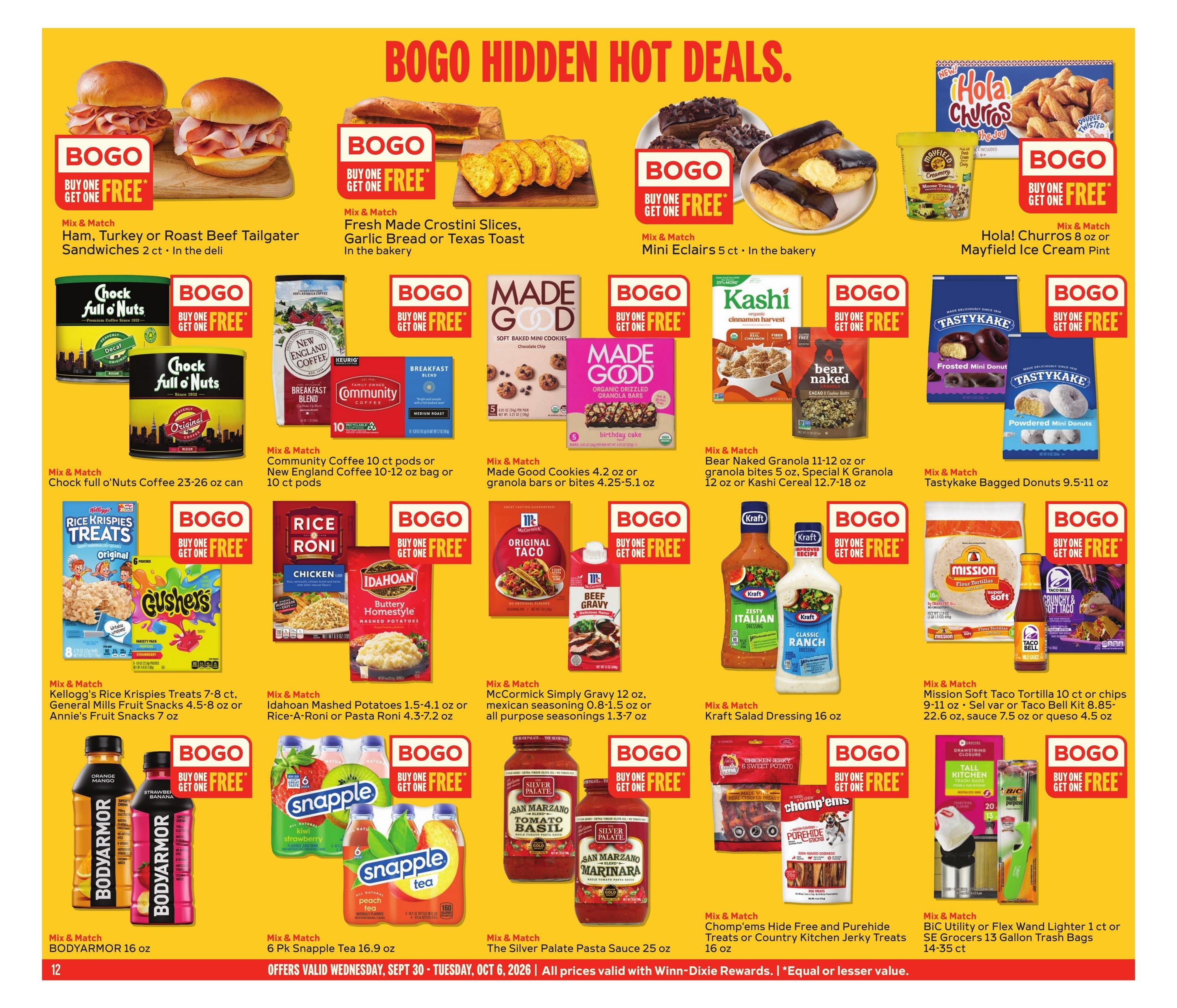 Winn-Dixie (Saint Simons Island-Valdosta Area, GA) Weekly Ad September 30 - October 6, 2026