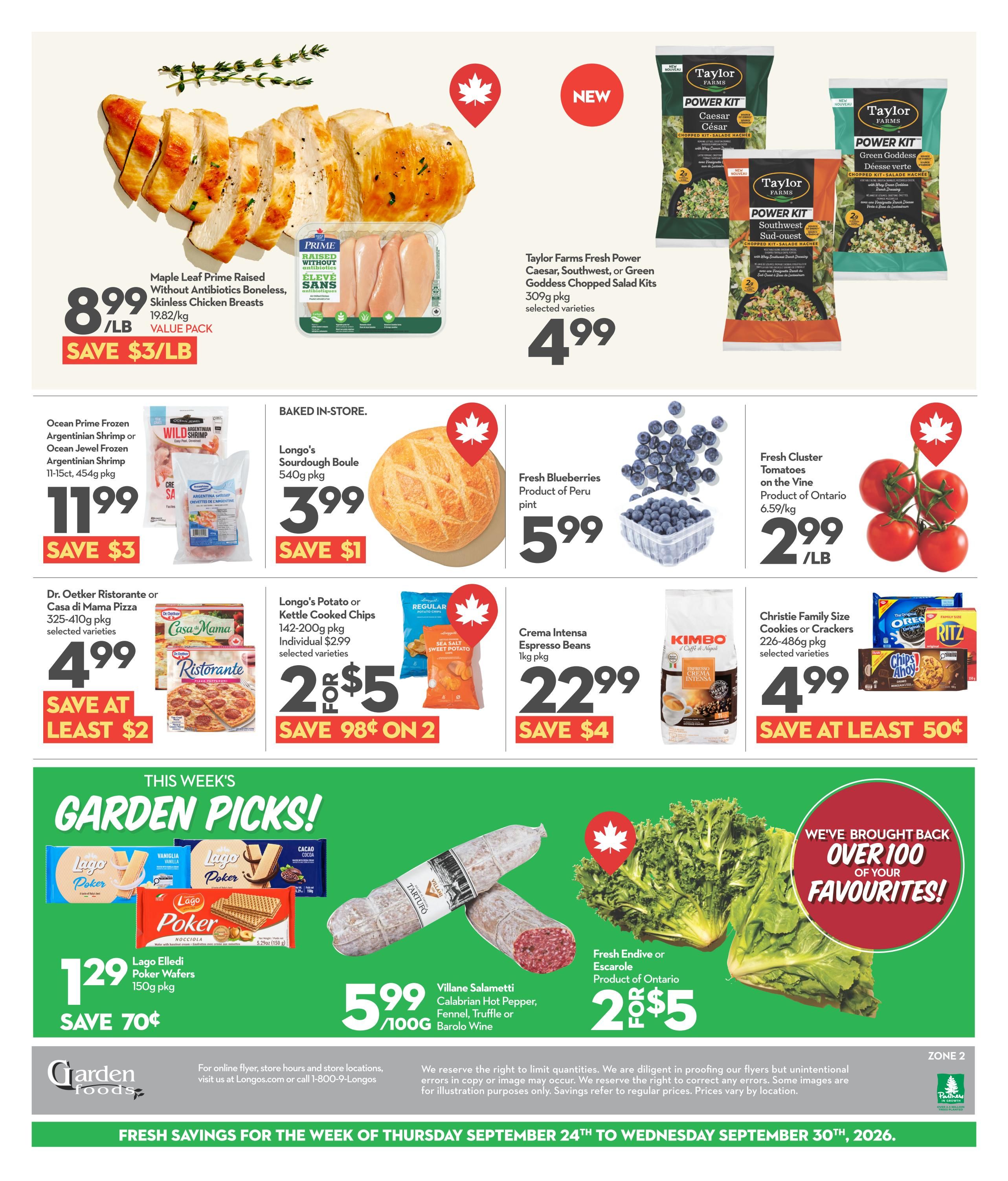 Garden Foods Flyer September 24 to 30