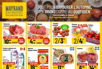 Mayrand Flyer September 30 to October 6