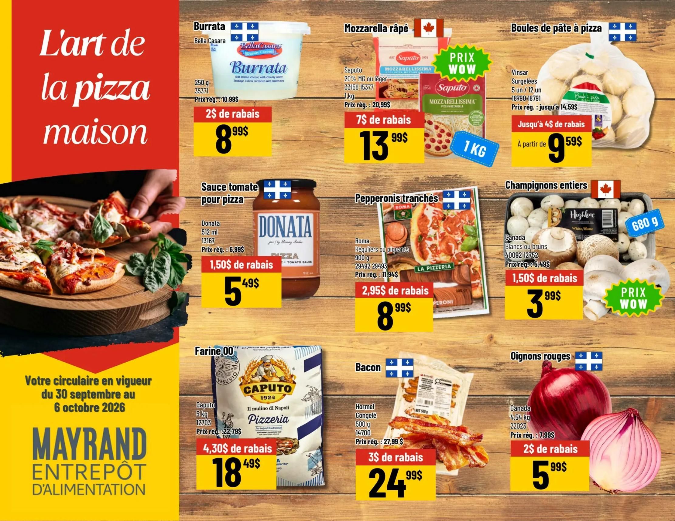 Mayrand Flyer September 30 to October 6