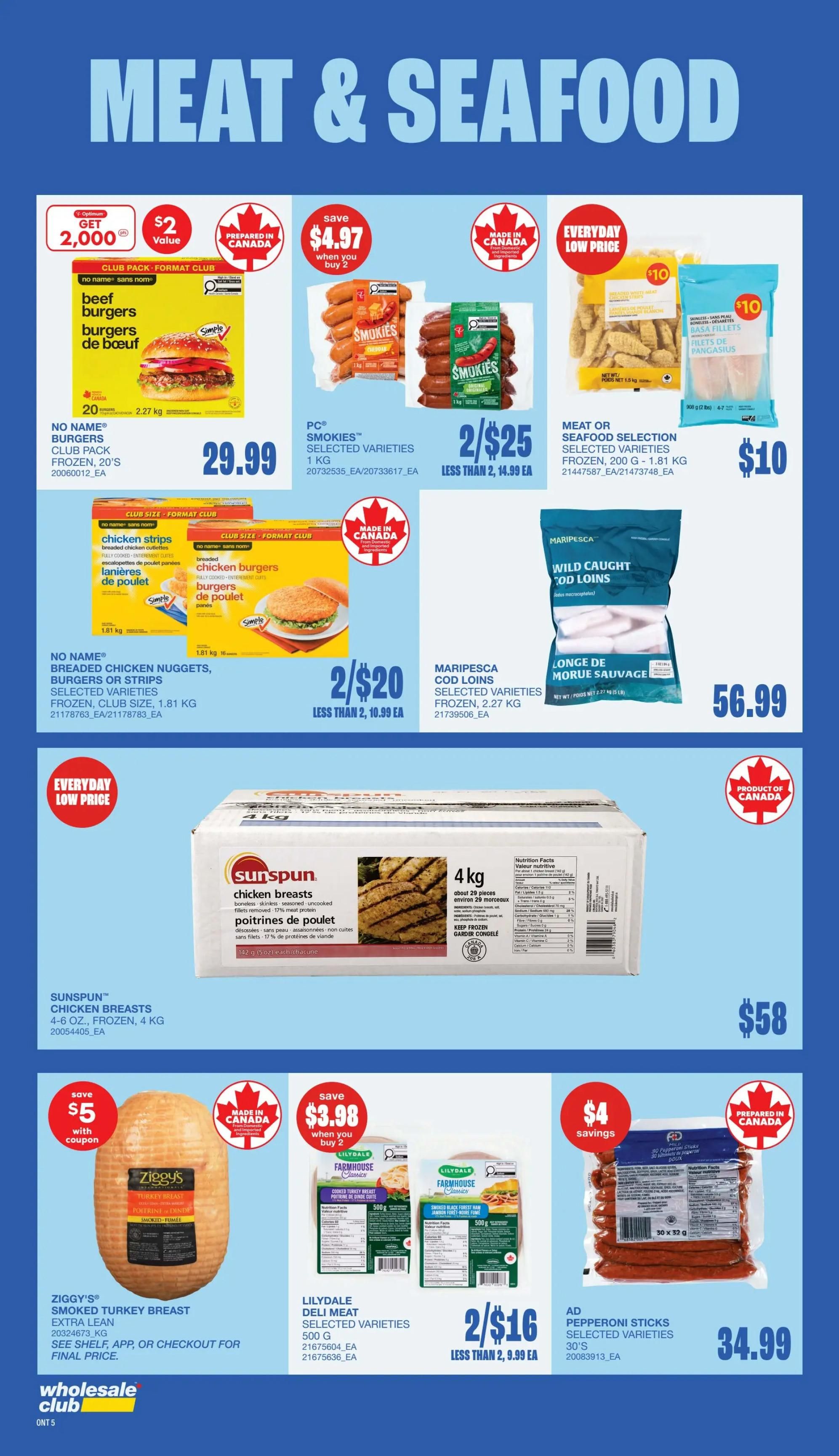 Wholesale Club (ON) Flyer October 1 to 7