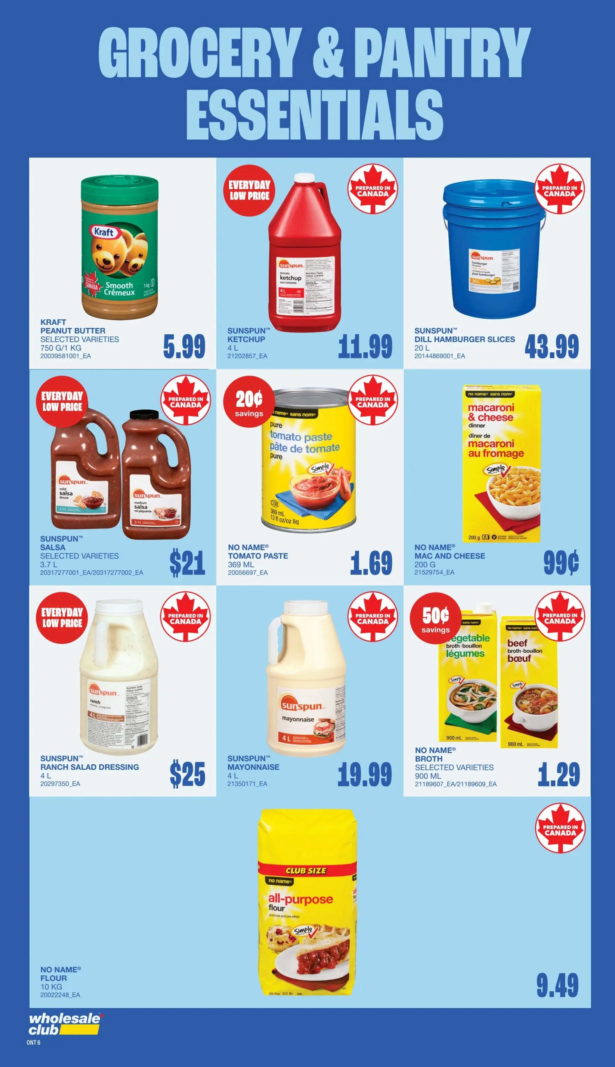 Wholesale Club (ON) Flyer October 1 to 7