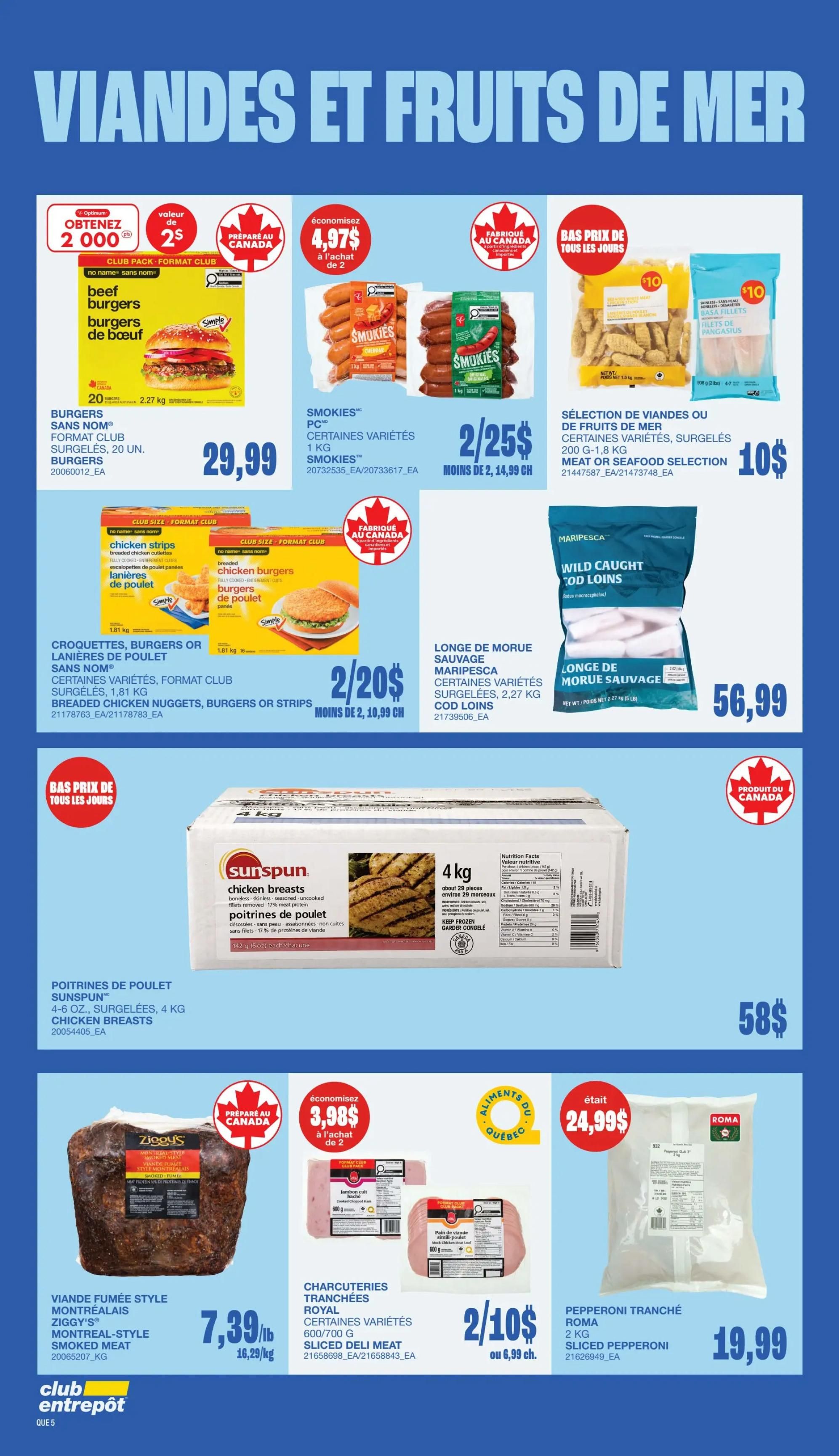 Wholesale Club (QC) Flyer October 1 to 7
