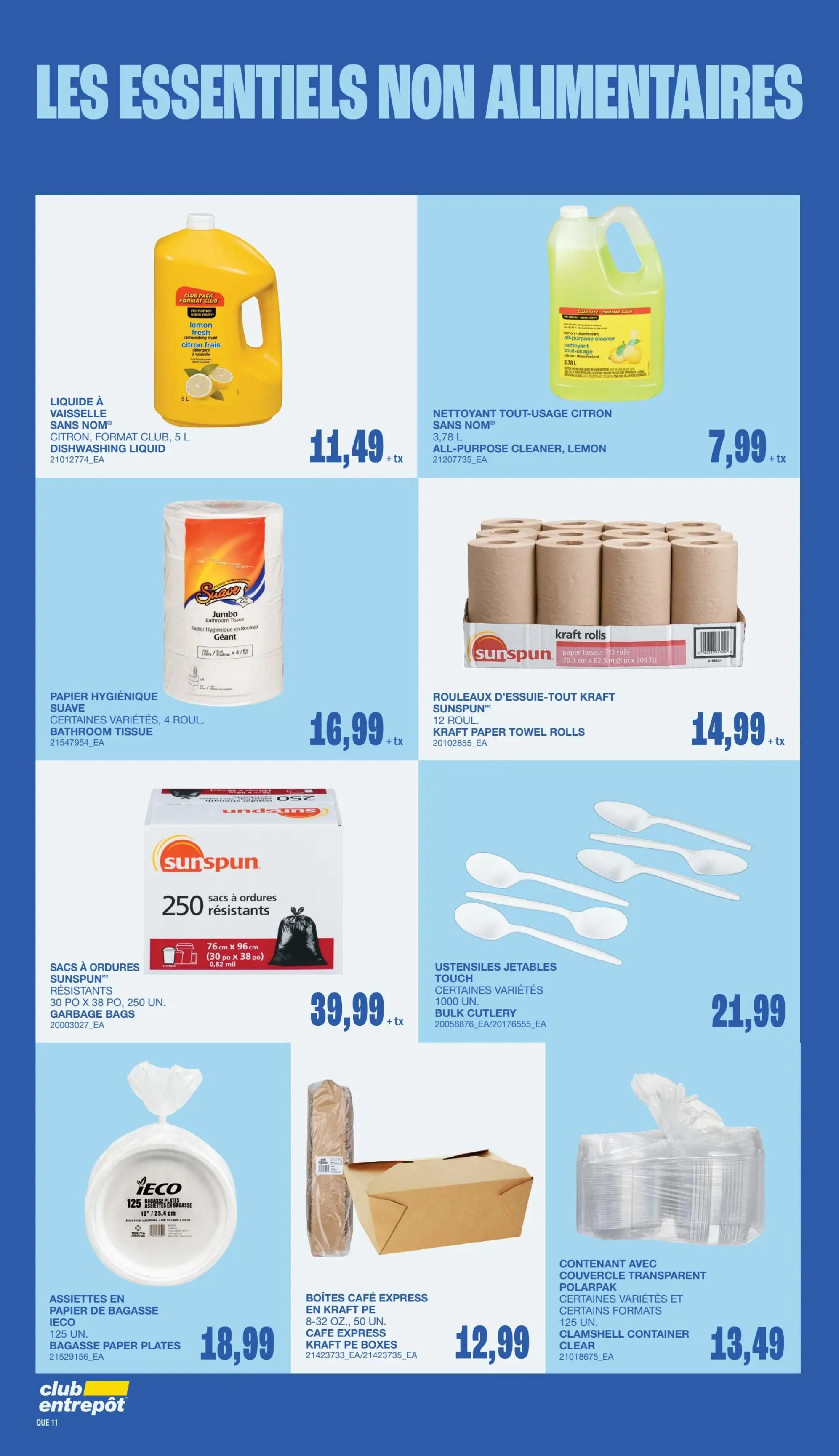 Wholesale Club (QC) Flyer October 1 to 7