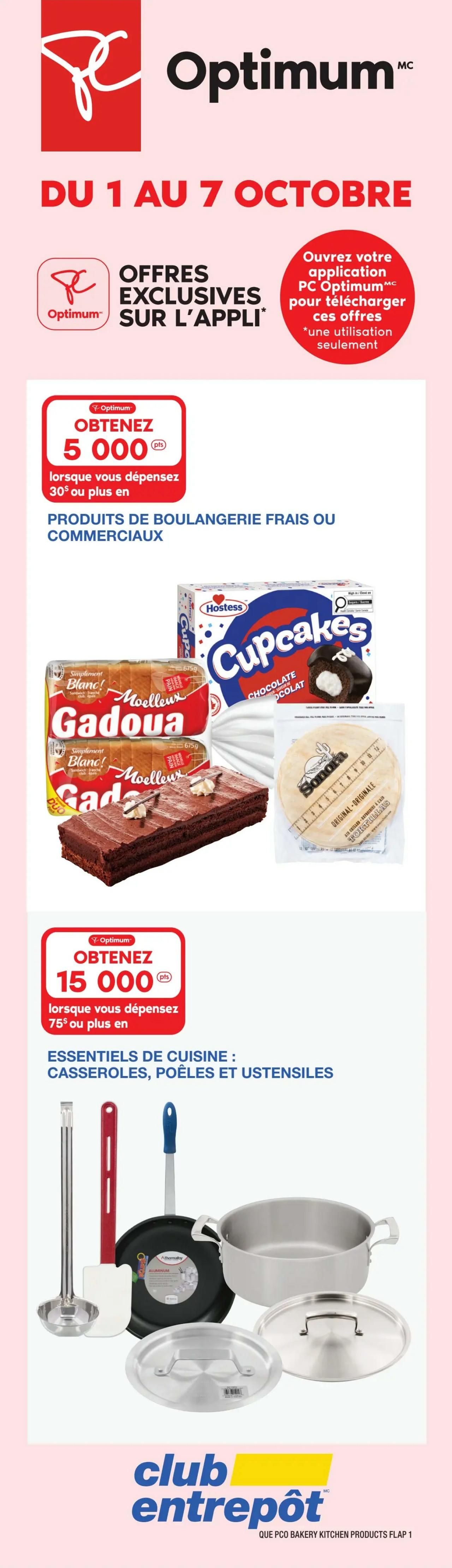 Wholesale Club (QC) Flyer October 1 to 7