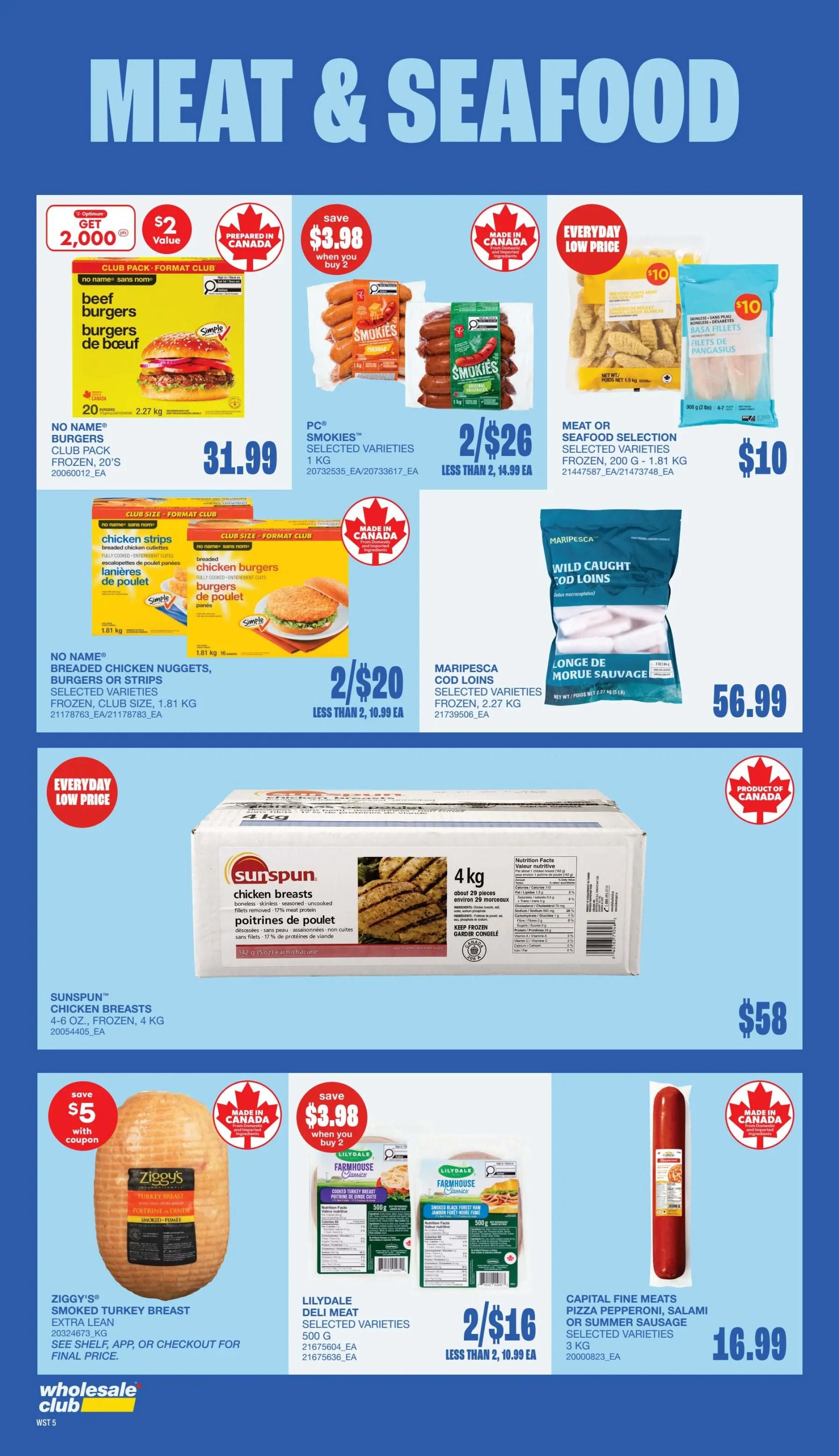 Wholesale Club (West) Flyer October 1 to 7